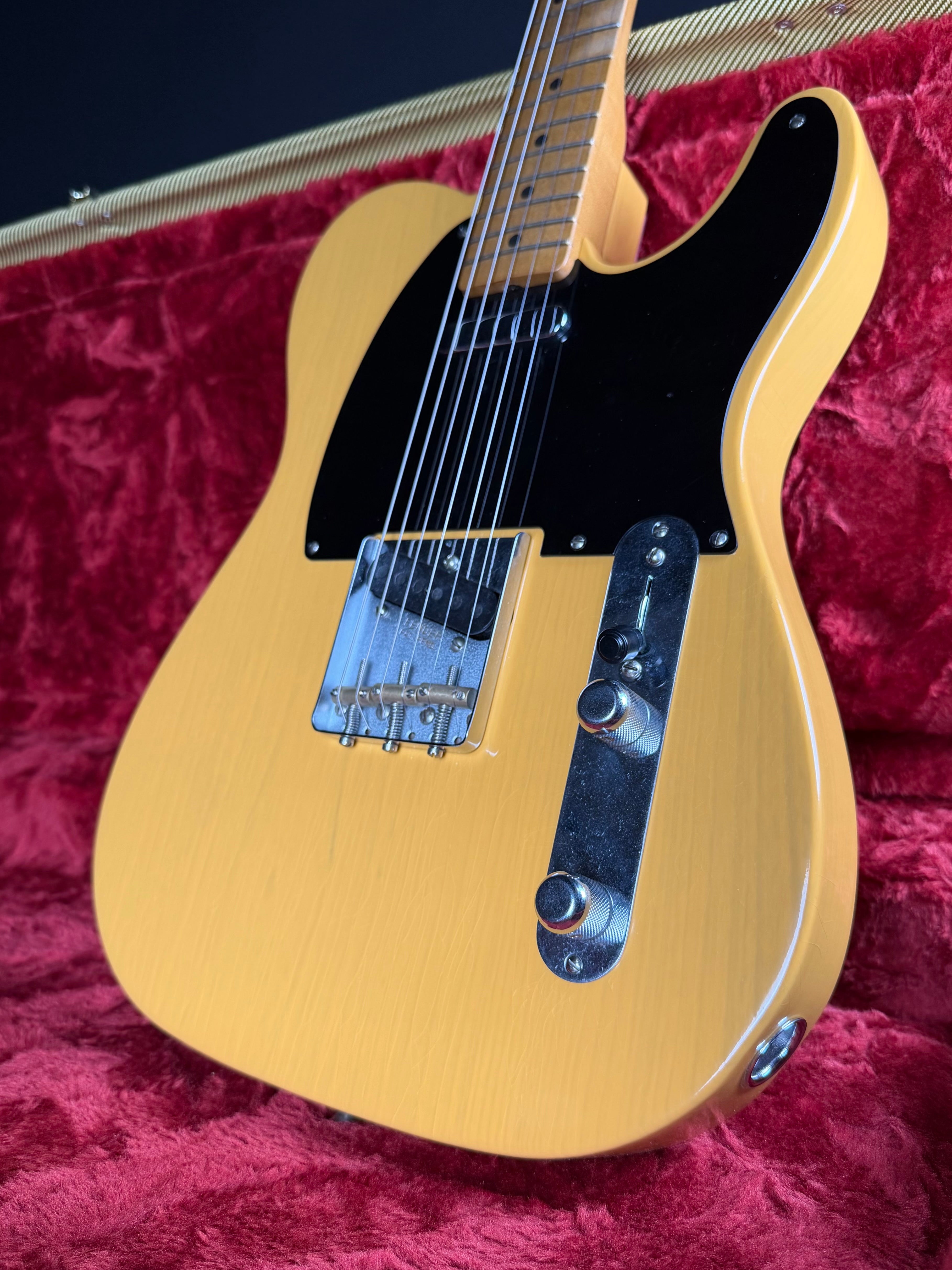 Fender 75th Anniversary Vintera Road Worn 1951 Telecaster - Butterscotch Blonde (2026) - Metronome Music Inc.