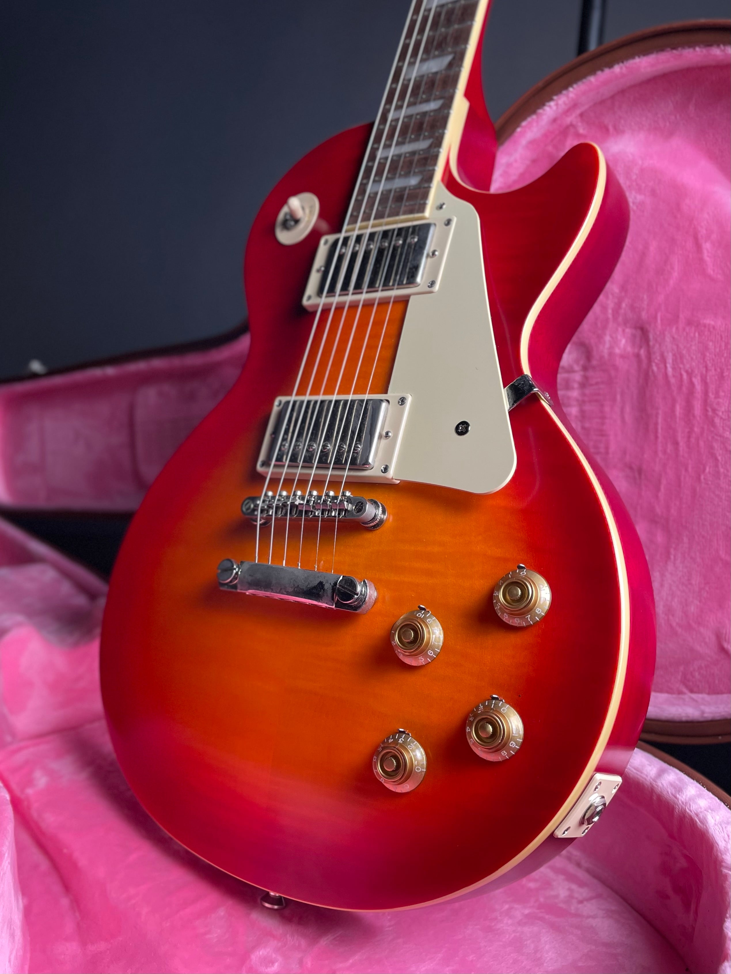 Epiphone 1959 Les Paul Standard w/OHSC - Aged Dark Cherry Burst