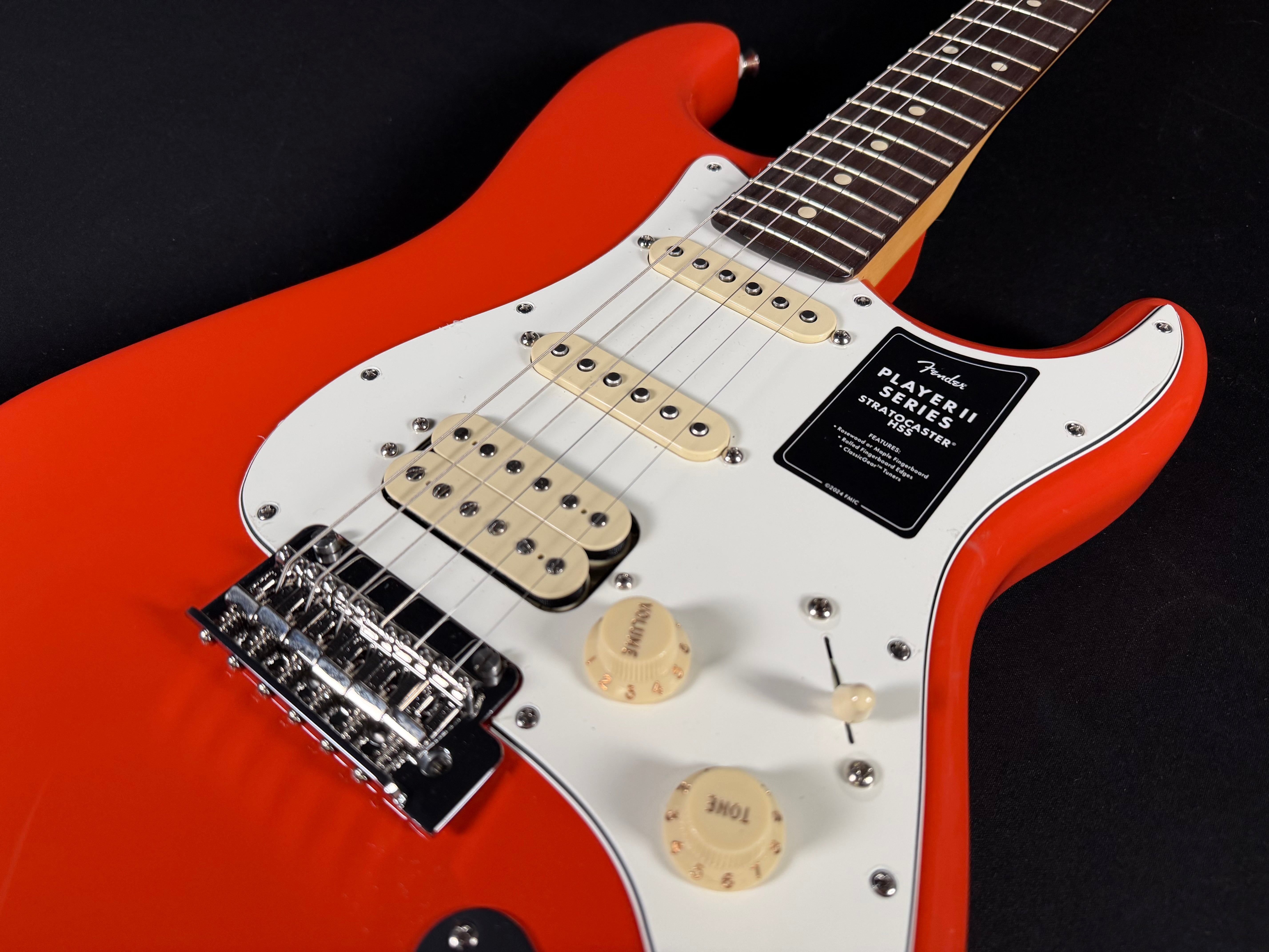 Fender Player II Stratocaster HSS, Rosewood - Rallye Orange