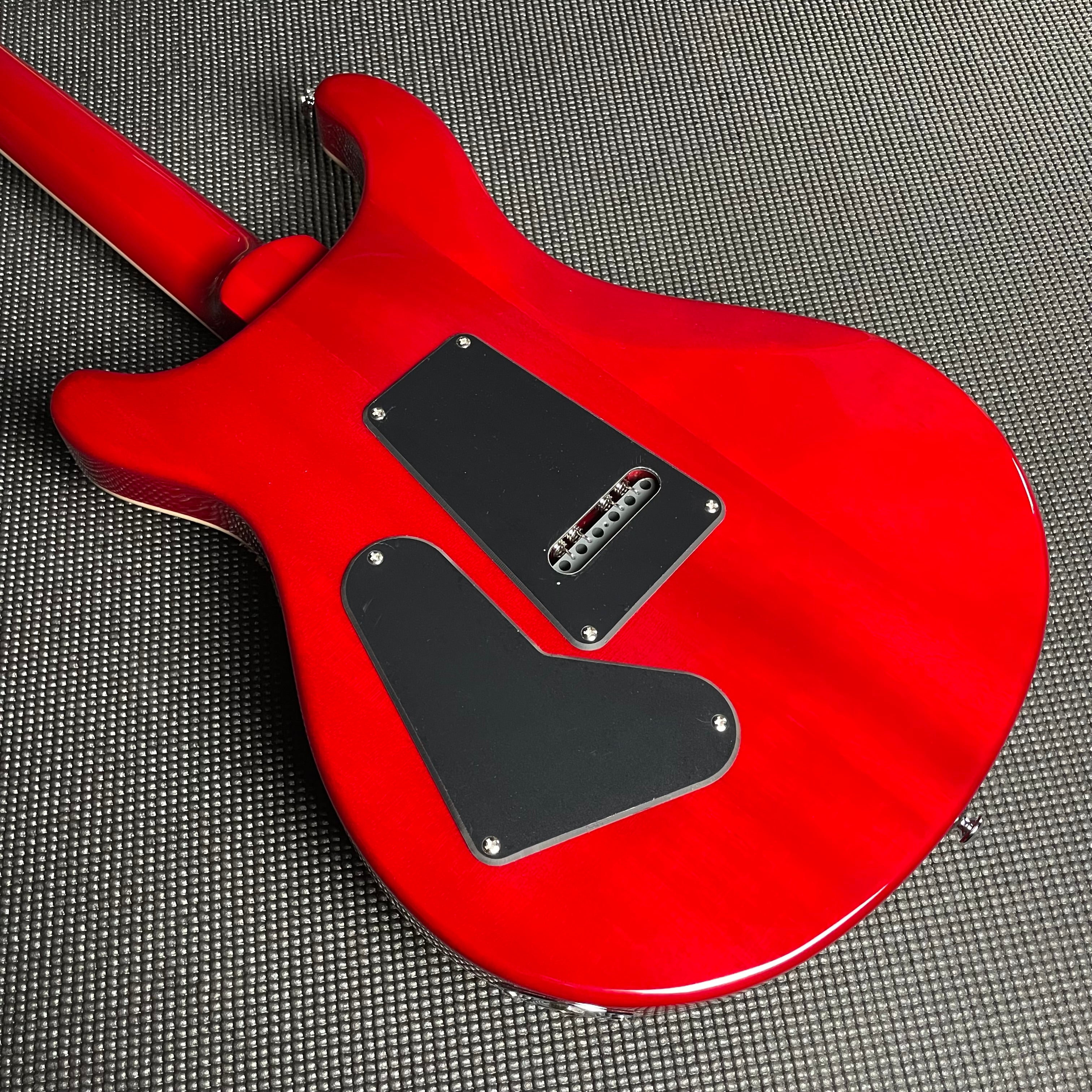 PRS SE Custom 24-08 Quilt - Charcoal Cherry Burst - Metronome Music Inc.