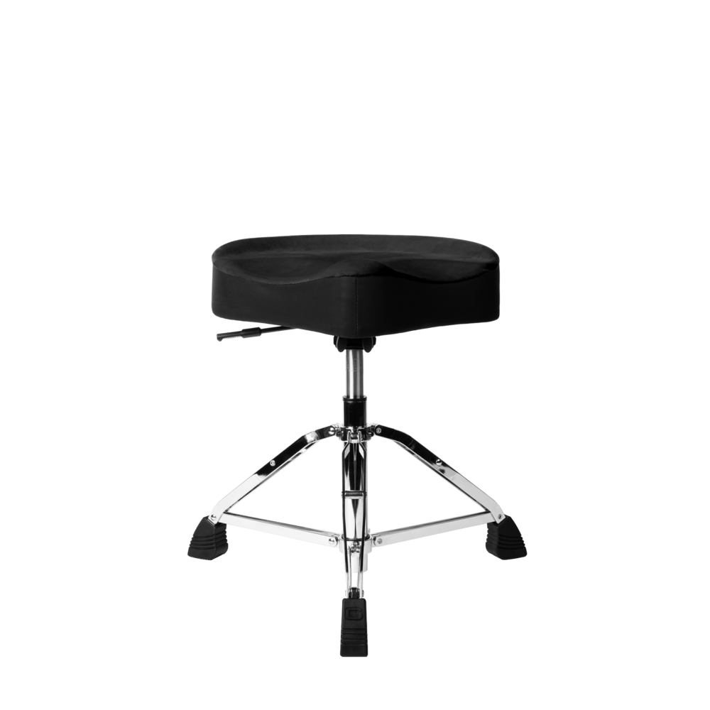 Gator Air Glide Saddle Drum Throne Black - Metronome Music Inc.