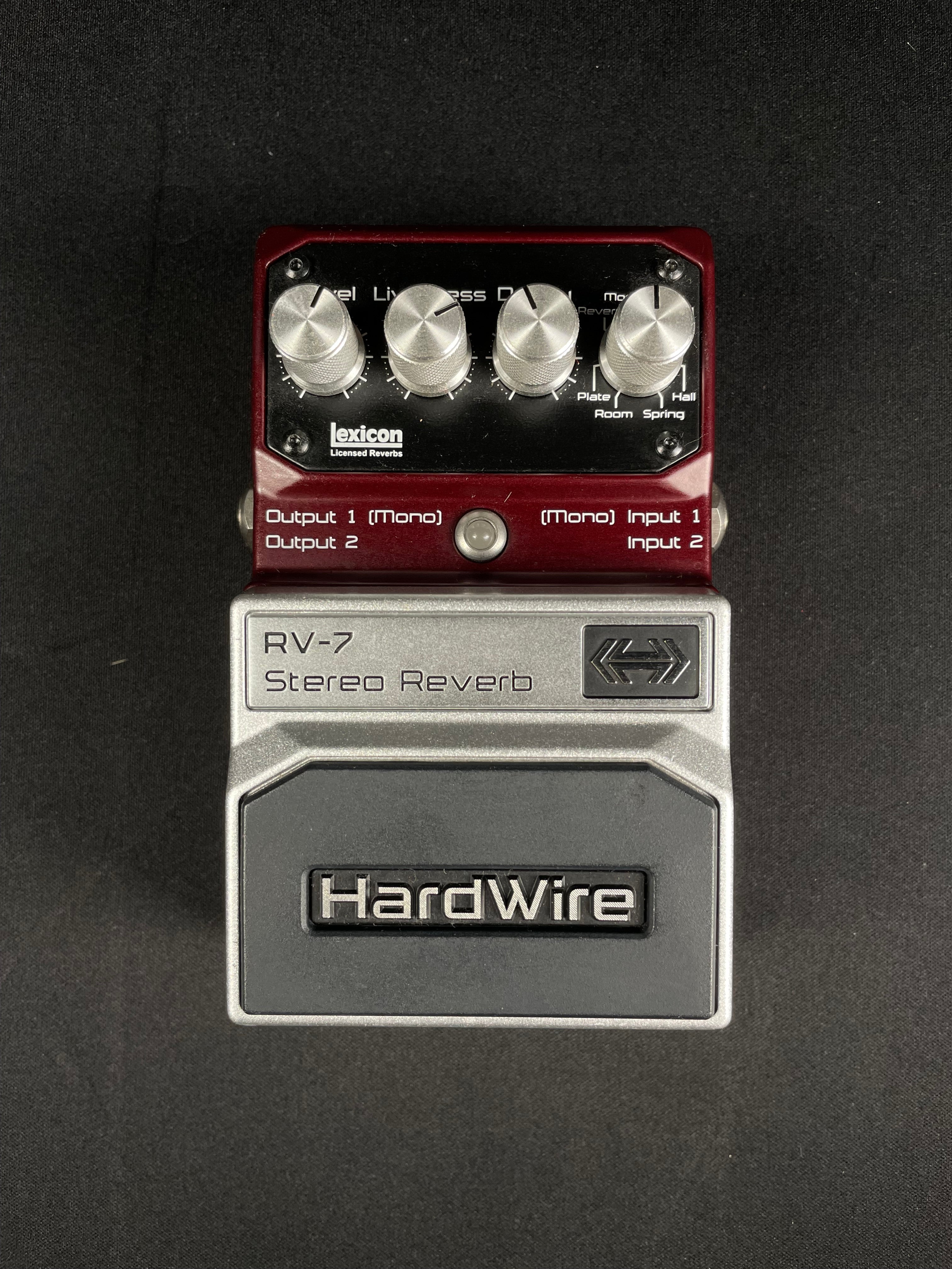 DigiTech Hardwire RV-7 Stereo Reverb