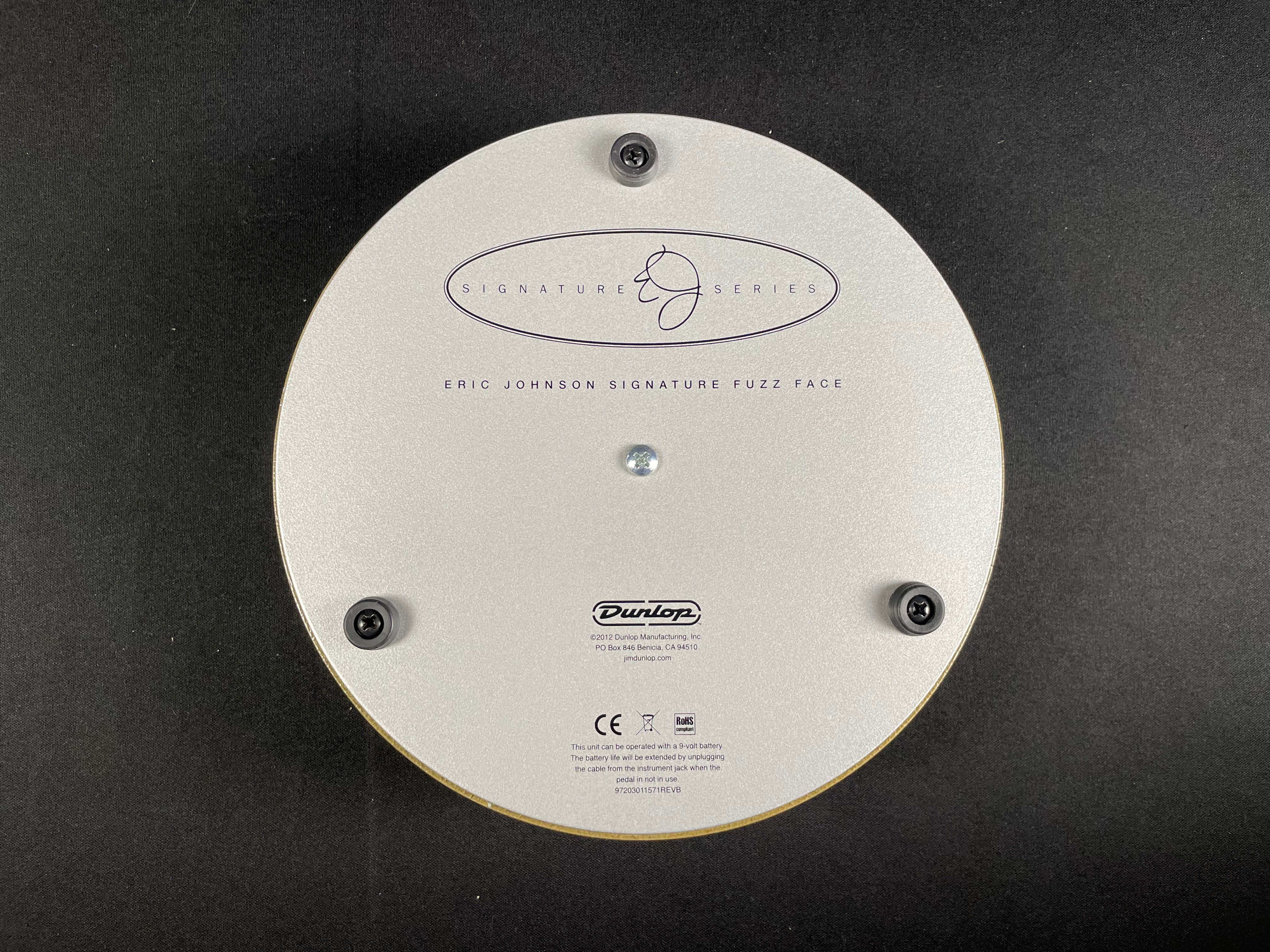 Dunlop EJ-F1 Eric Johnson Fuzz Face Gold