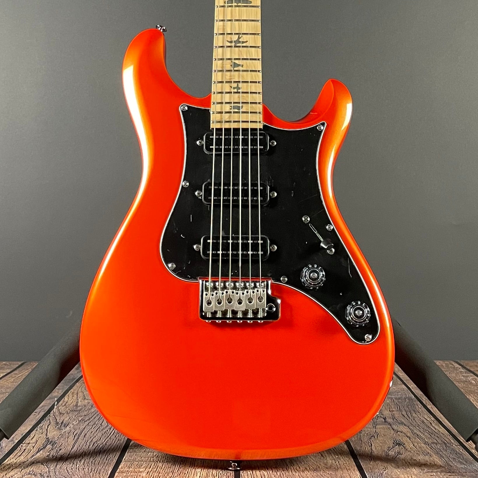 PRS SE NF3 Maple Neck - Metallic Orange - Metronome Music Inc.