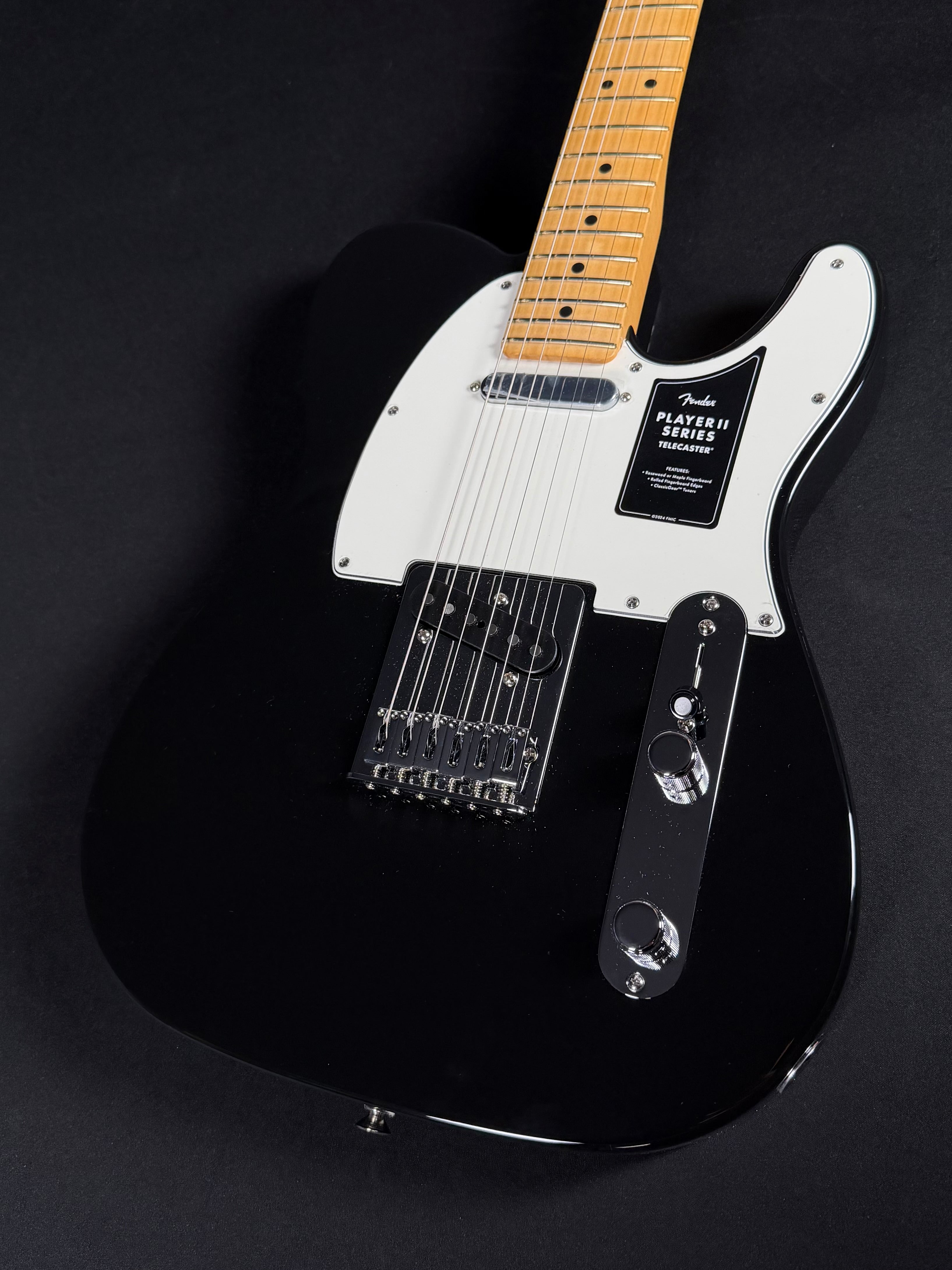 Fender Player II Telecaster, Maple - Black