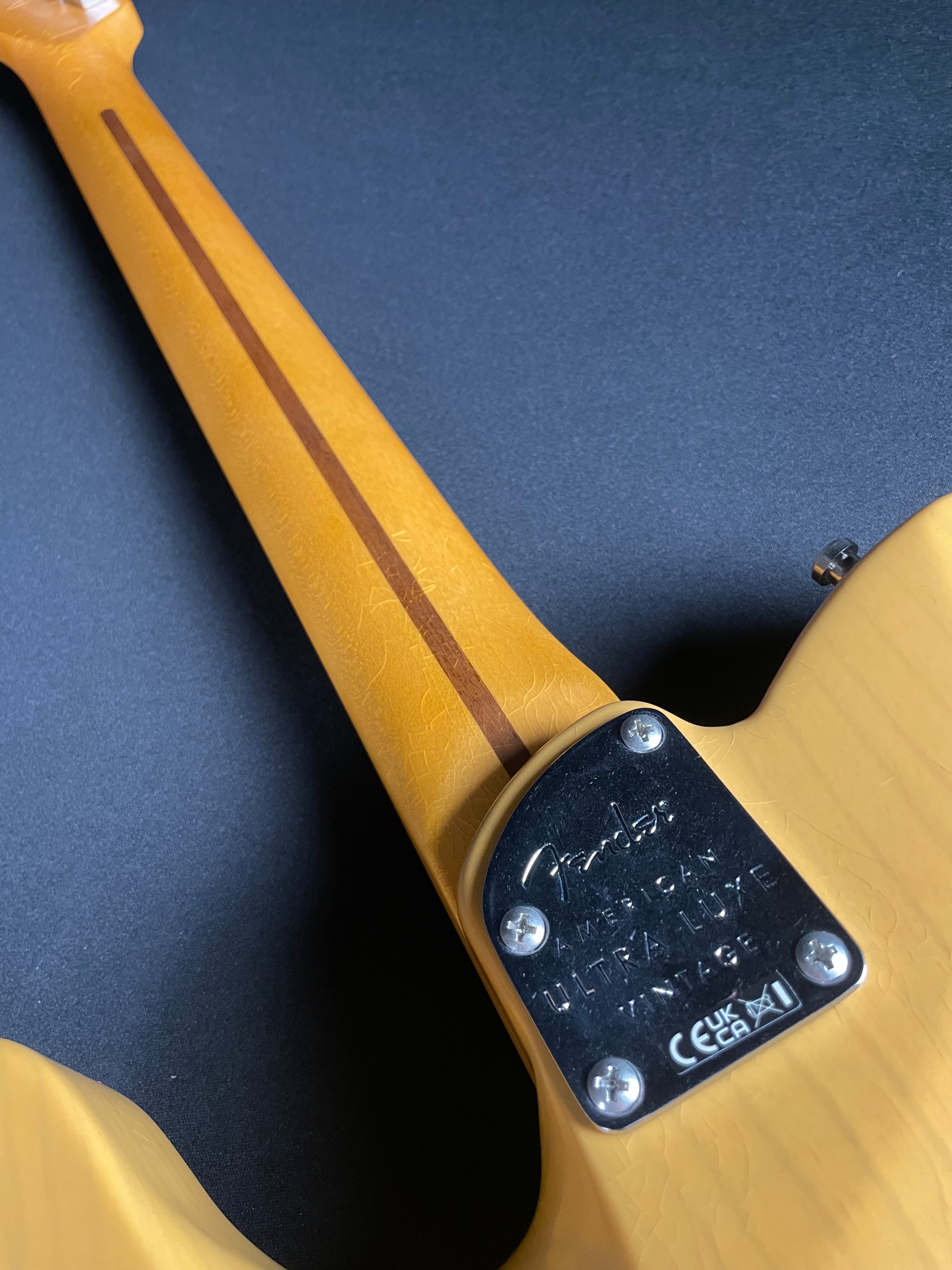 Fender American Ultra Luxe Vintage '50s Telecaster - Butterscotch Blonde - Metronome Music Inc.