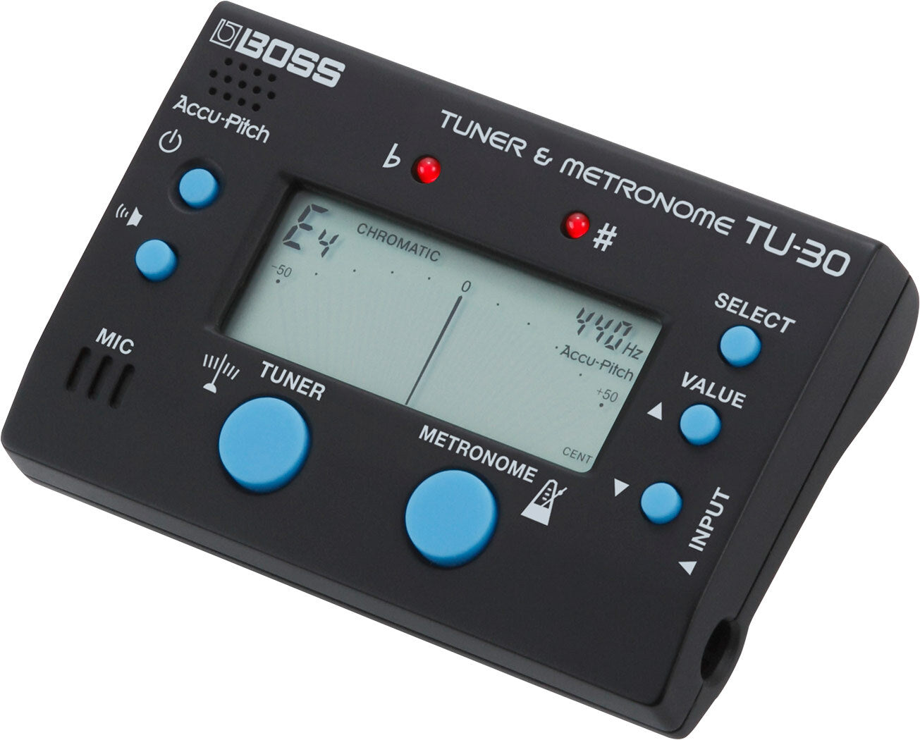 BOSS TU-30 Tuner / Metronome - Metronome Music Inc.