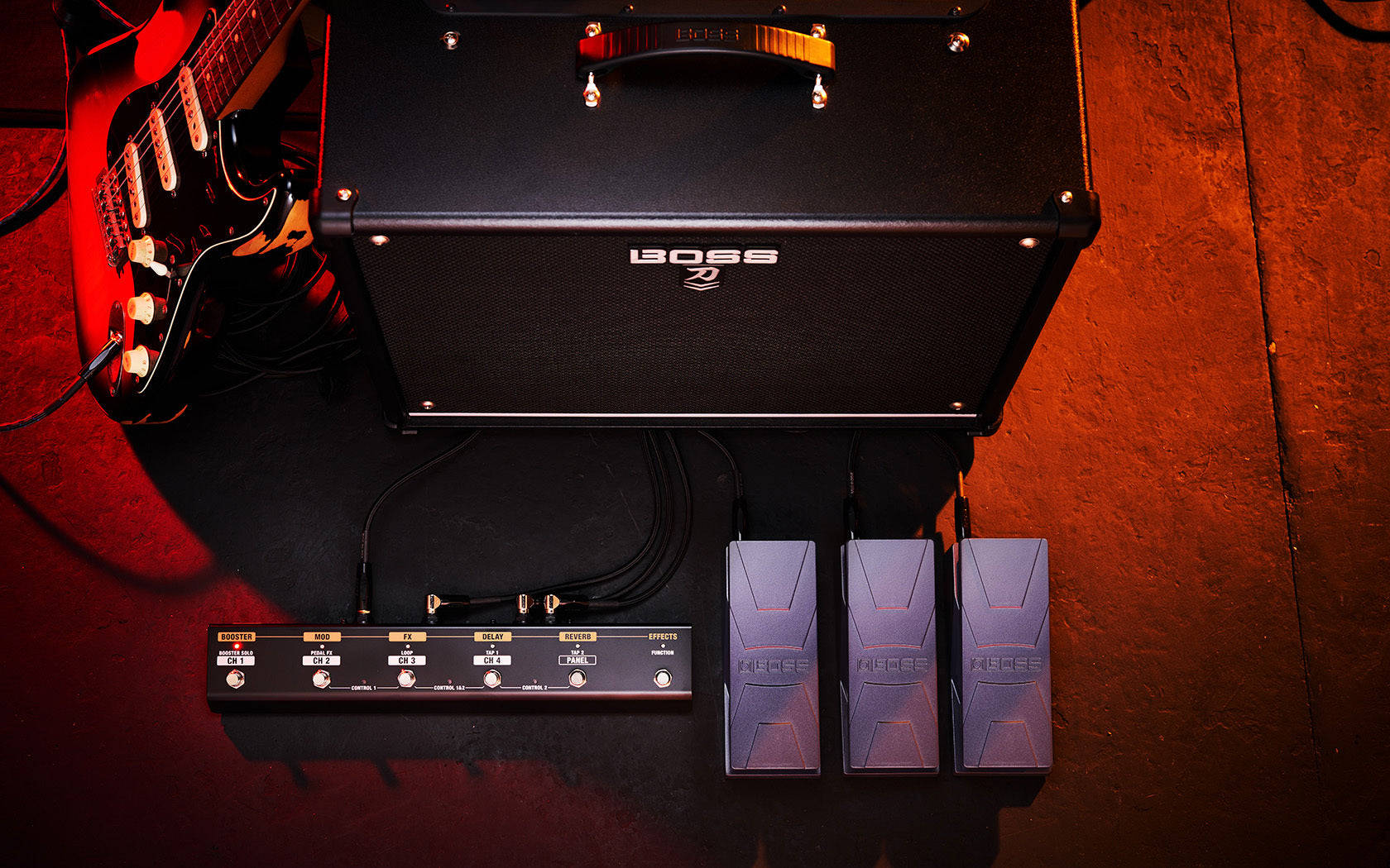Boss GA-FC EX Foot Controller for BOSS Katana Amplifiers - Metronome Music Inc.