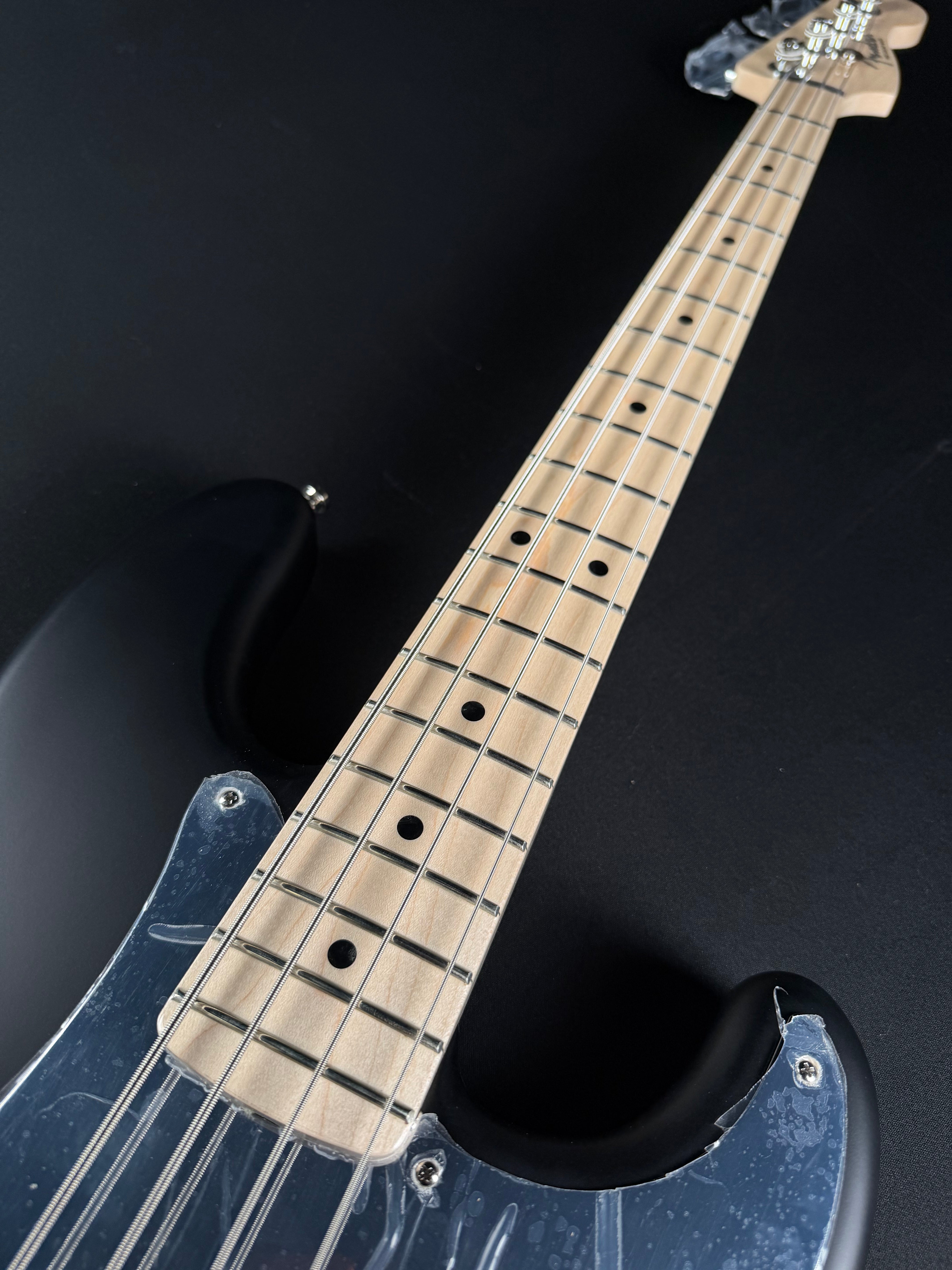 Fender Limited Edition 50th Anniversary Steve Harris Precision Bass - Satin Black - Metronome Music Inc.