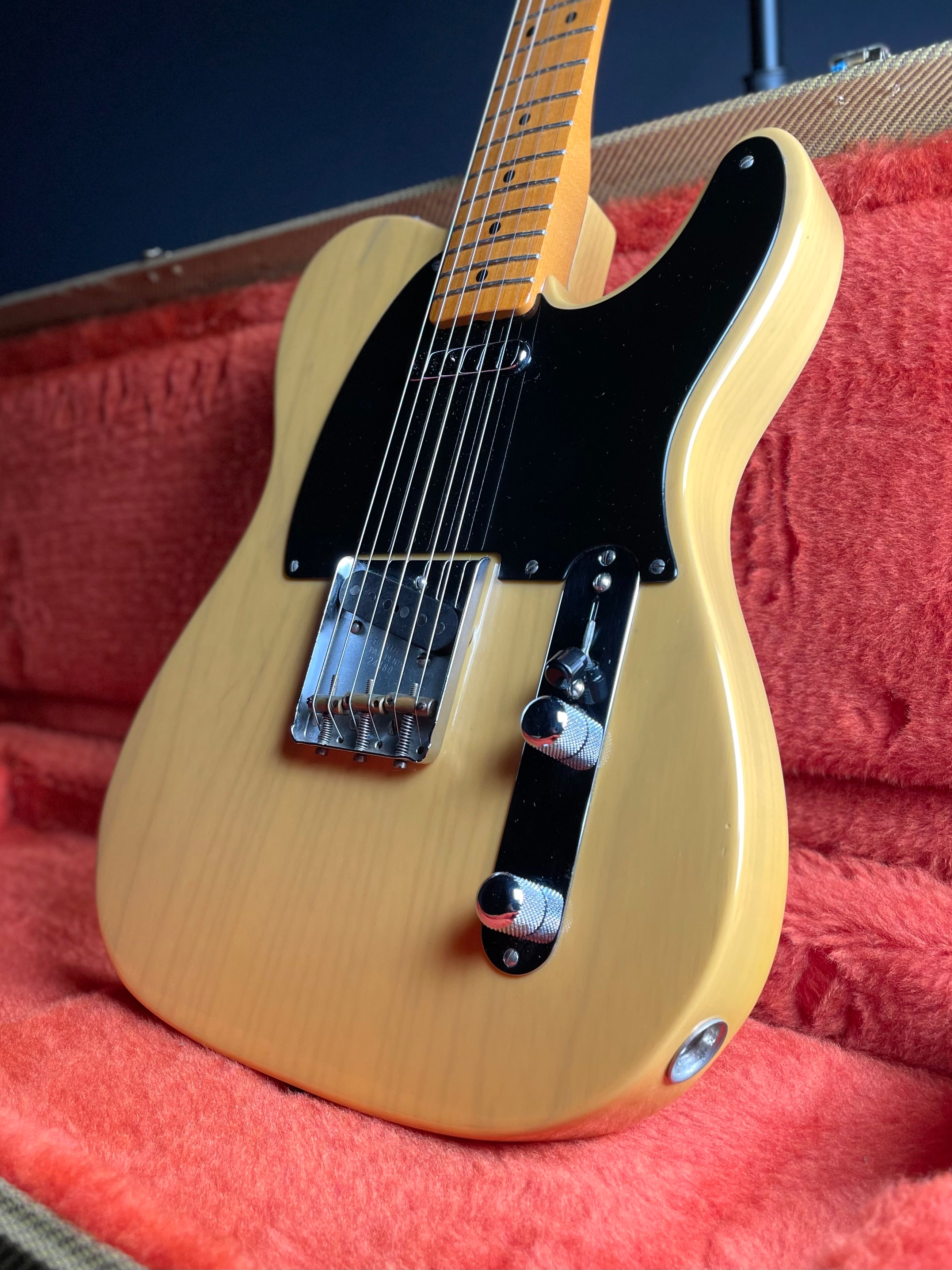 Fender '52 Telecaster 50th Anniversary - Butterscotch Blonde (1996) - Metronome Music Inc.