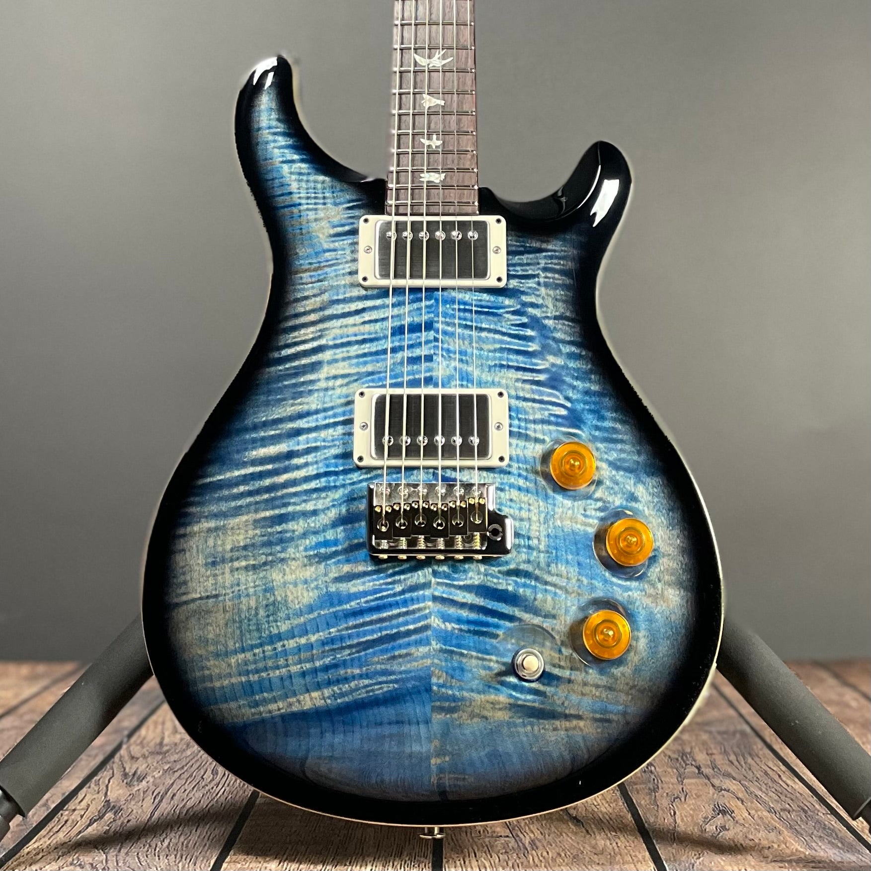 PRS Core DGT David Grissom Signature - Faded Blue Jean Smokeburst - Metronome Music Inc.