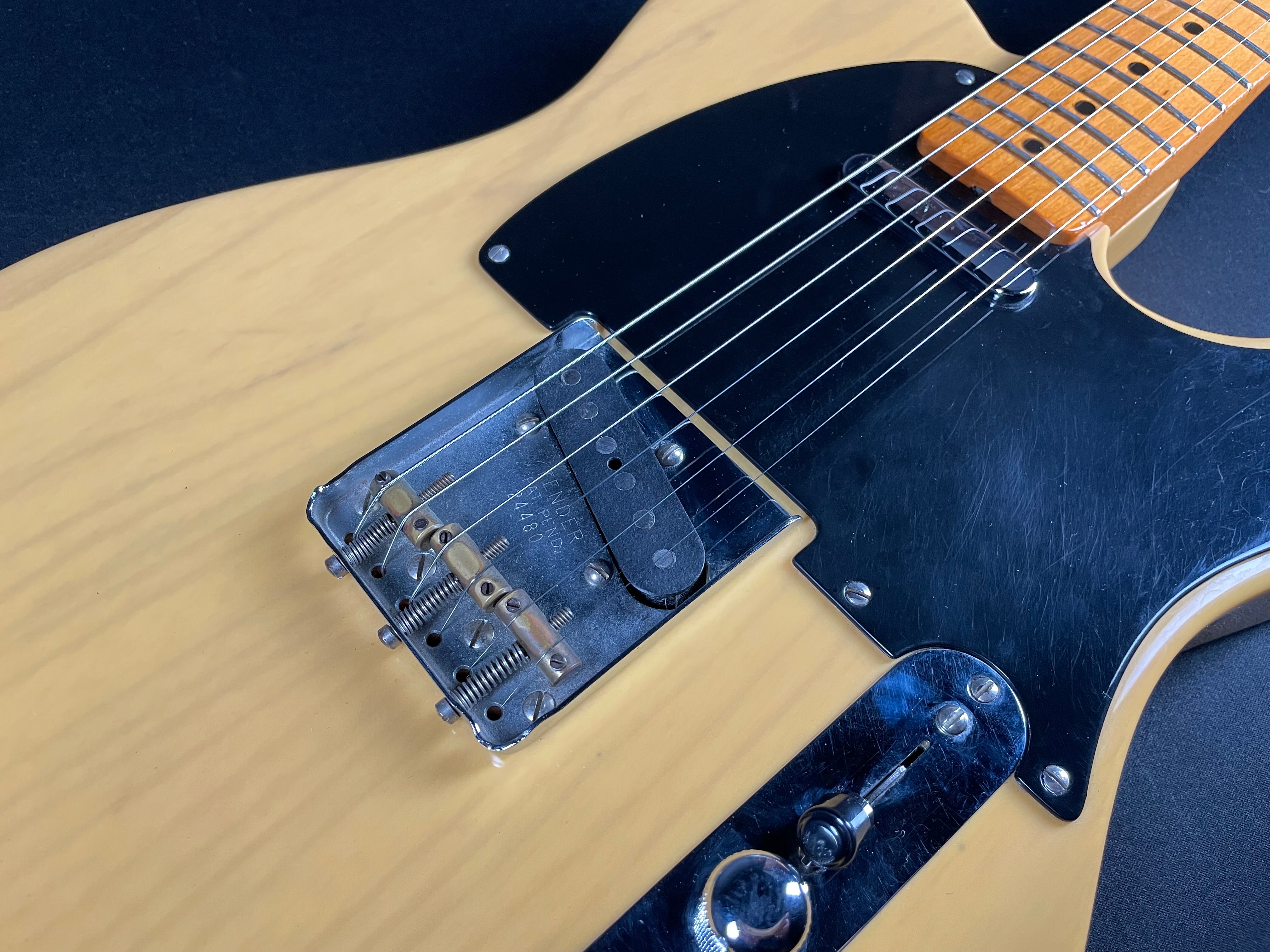 Fender '52 Telecaster 50th Anniversary - Butterscotch Blonde (1996) - Metronome Music Inc.