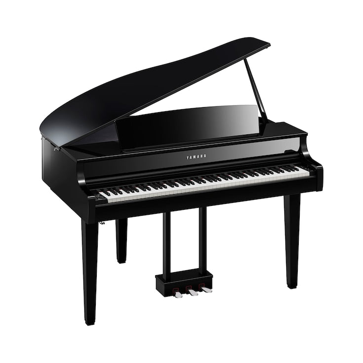 Yamaha Clavinova CLP-865GP Digital Grand Piano w/Bench - Polished Ebony - Metronome Music Inc.