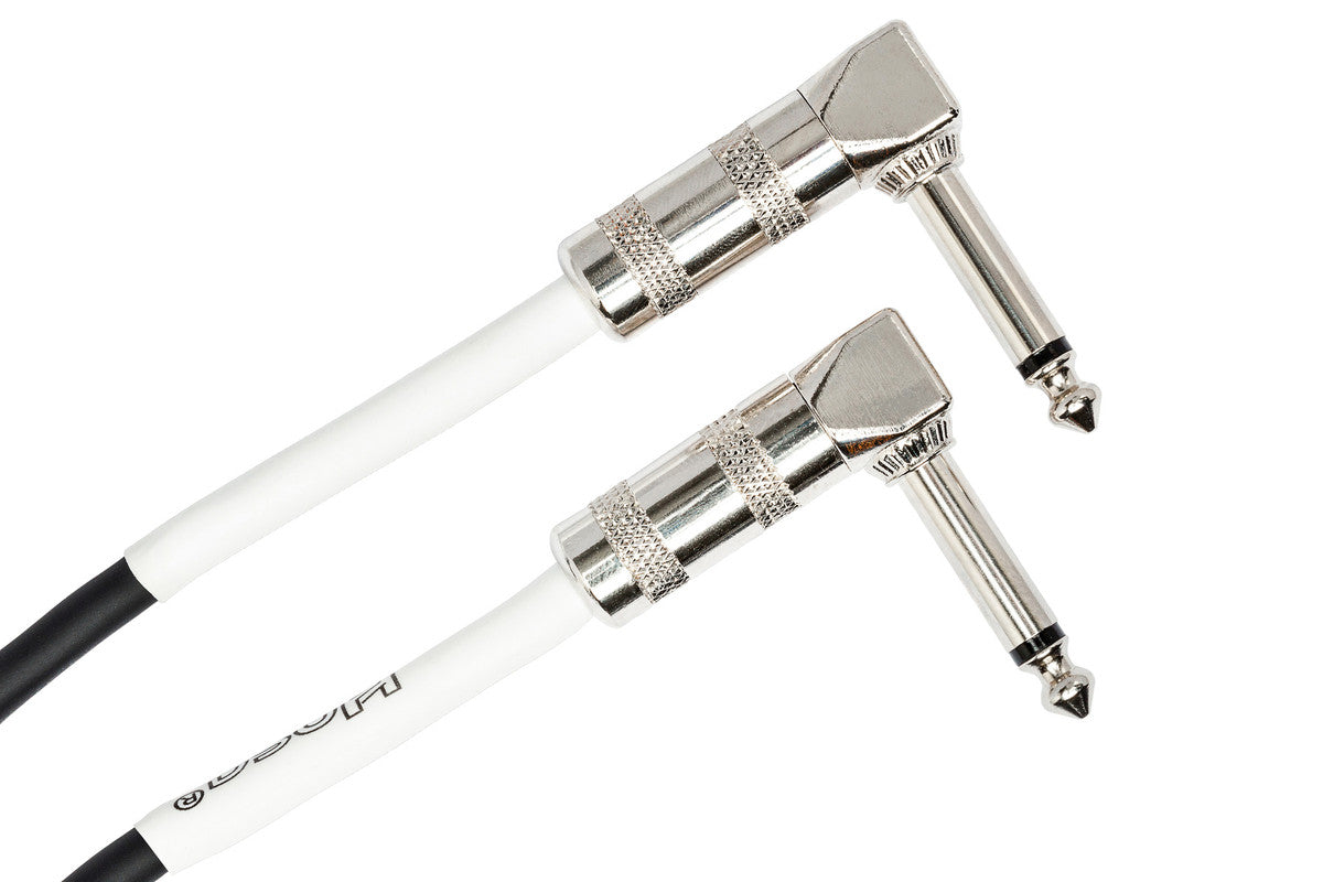 HOSA CPE-112 Guitar Patch Cable, Right-Angle To Same - Metronome Music Inc.