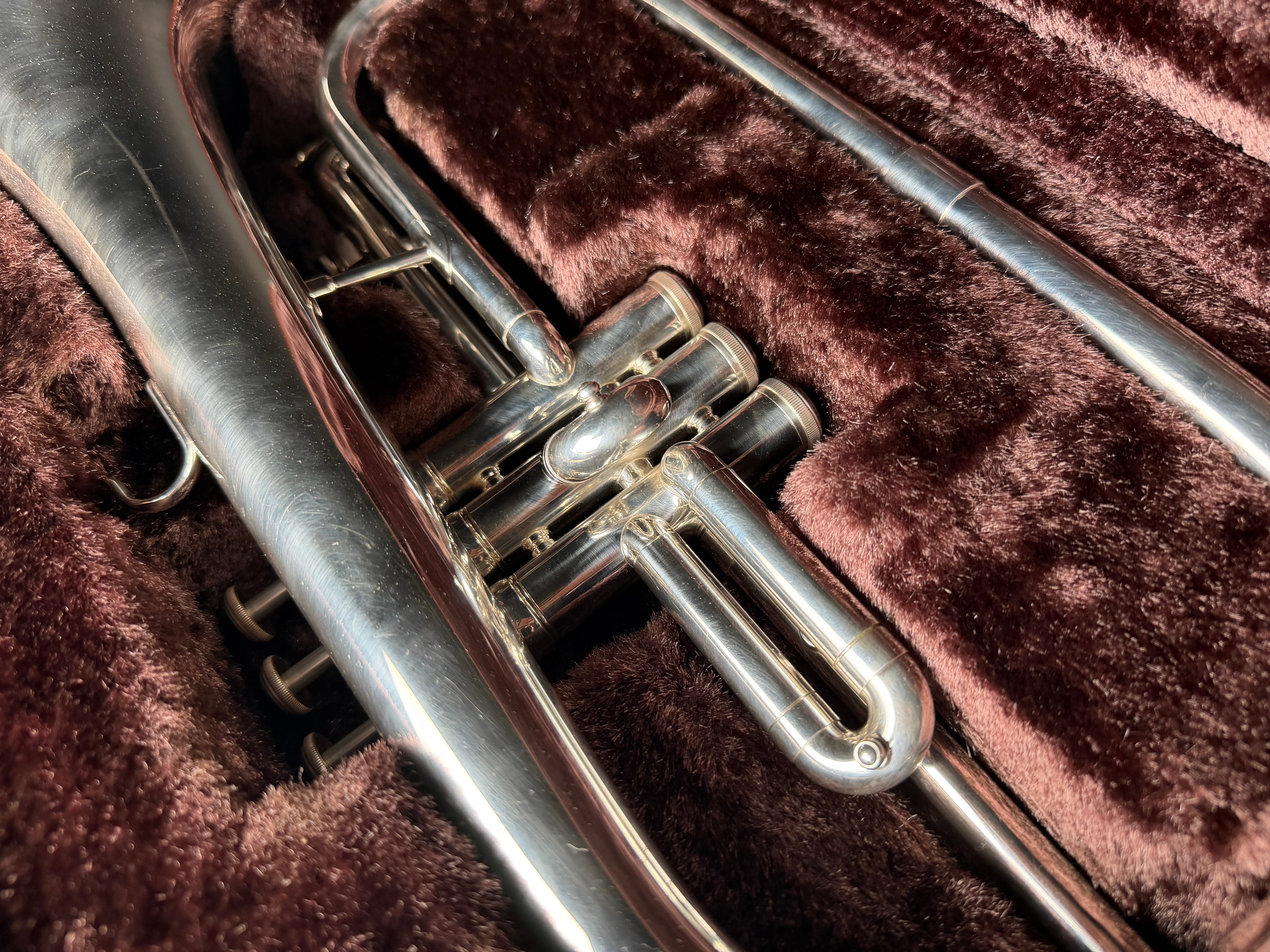 Yamaha YFH-2310S Flugelhorn w/Case Silver (Used) - Metronome Music Inc.