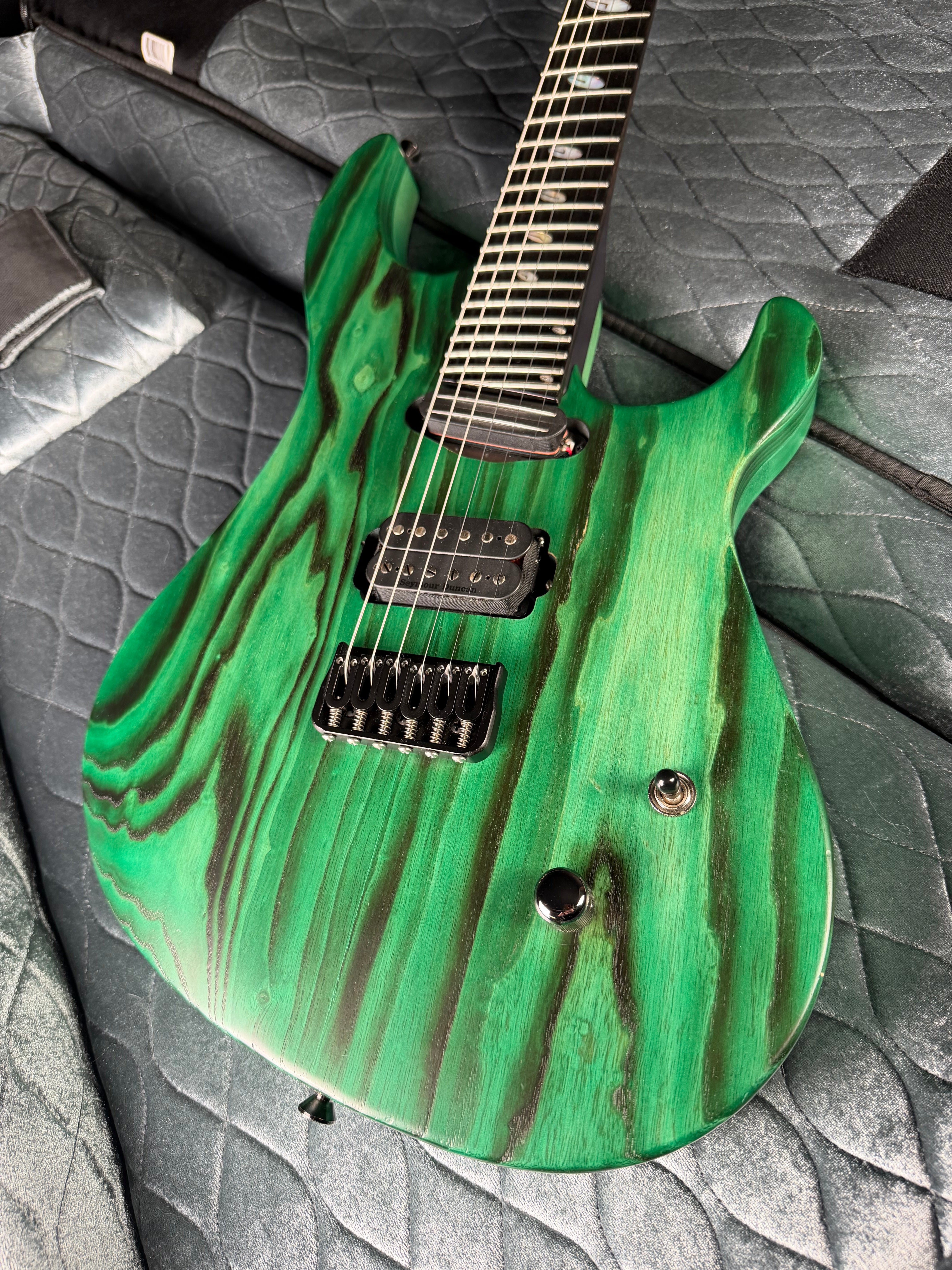 Caparison Dellinger II FX-AM w/Soft Case - Green (Used)