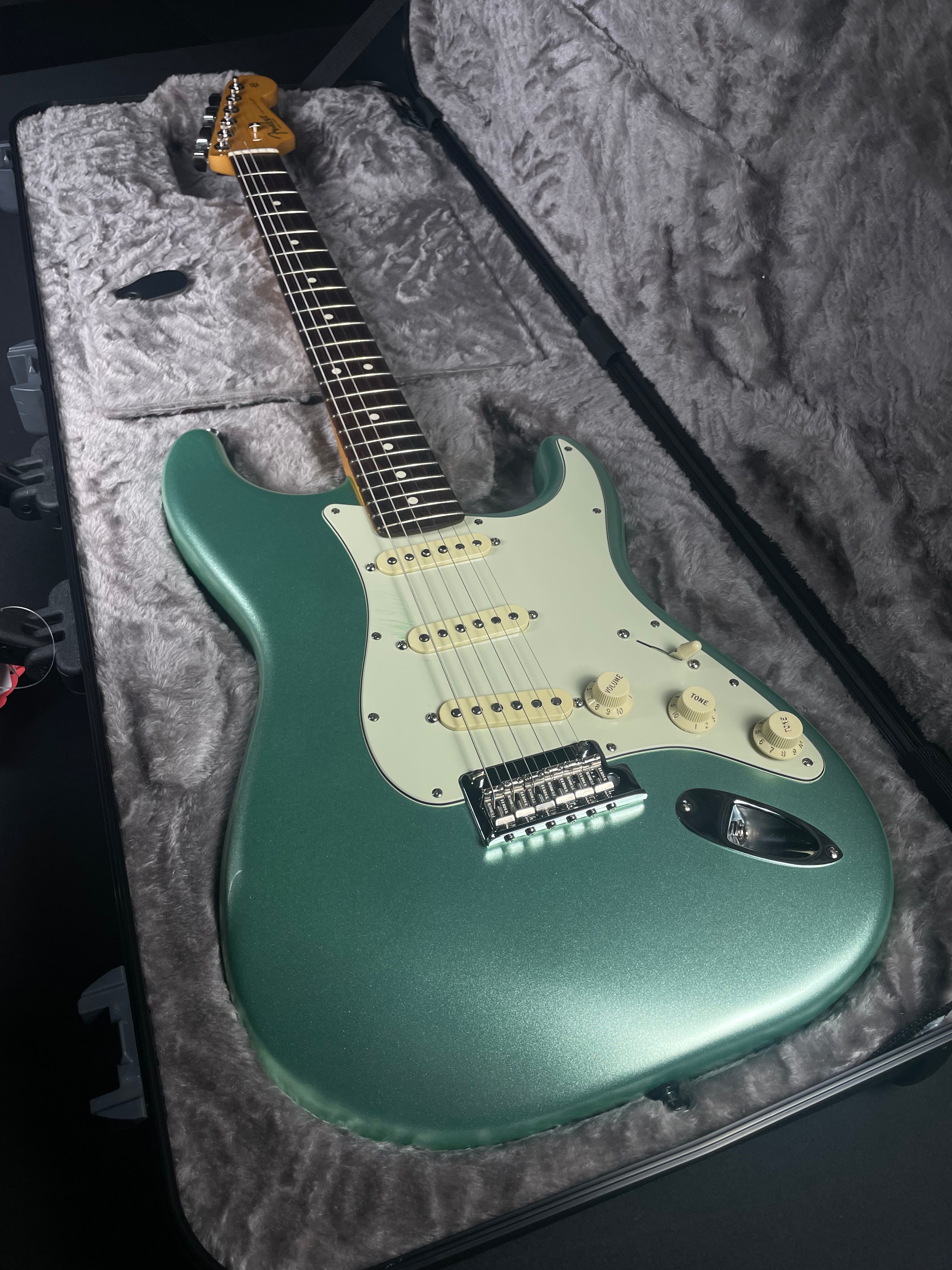 Fender American Professional II Stratocaster w/OHSC - Mystic Surf Green (2017)