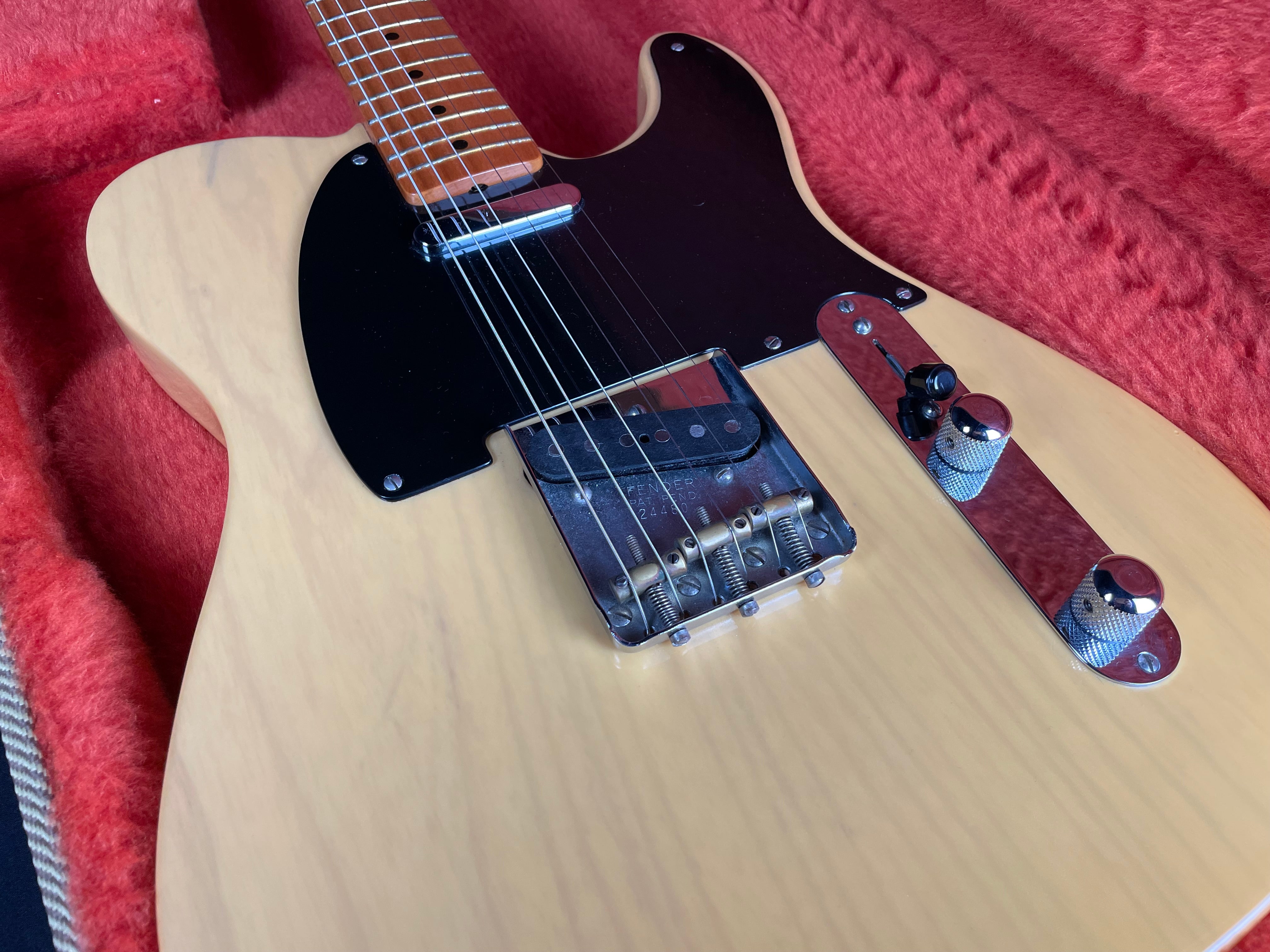 Fender '52 Telecaster 50th Anniversary - Butterscotch Blonde (1996) - Metronome Music Inc.