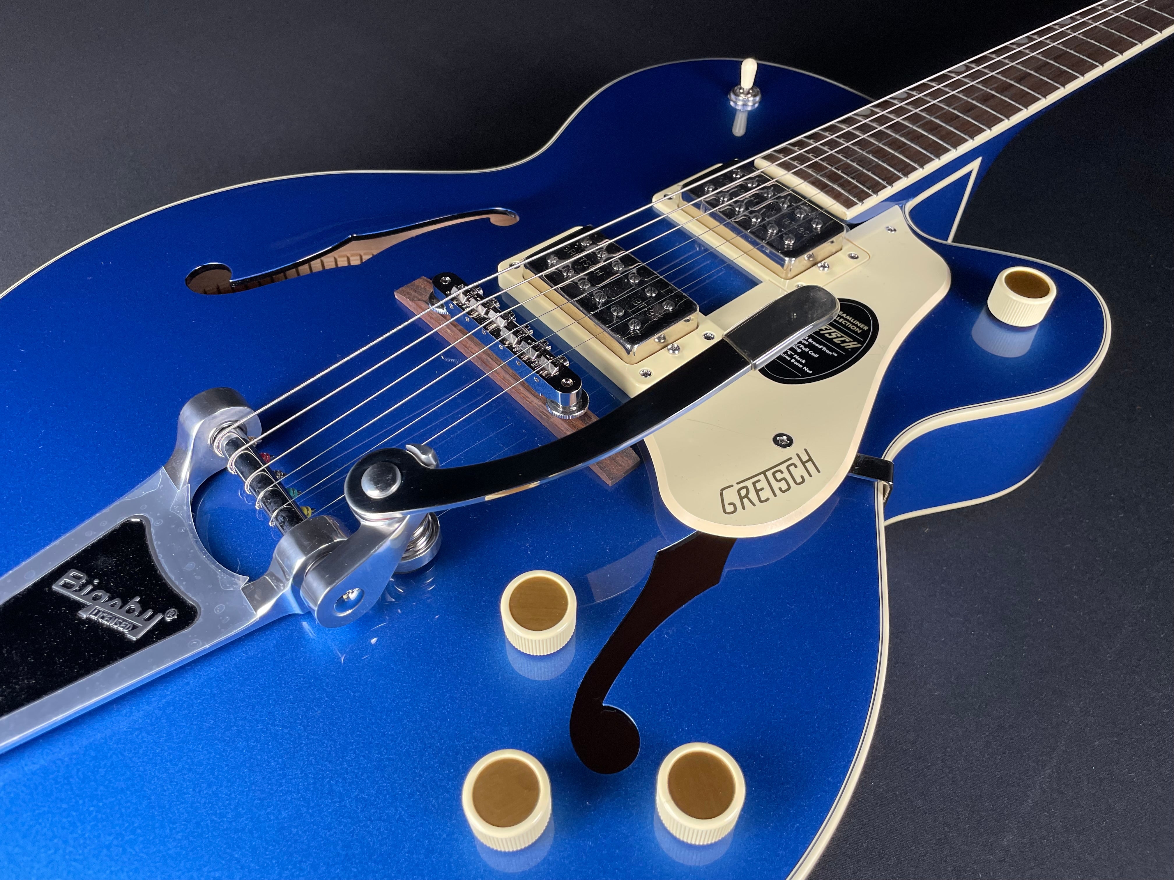 Gretsch G2420T Streamliner Hollow Body with Bigsby - Fairlane Blue - Metronome Music Inc.