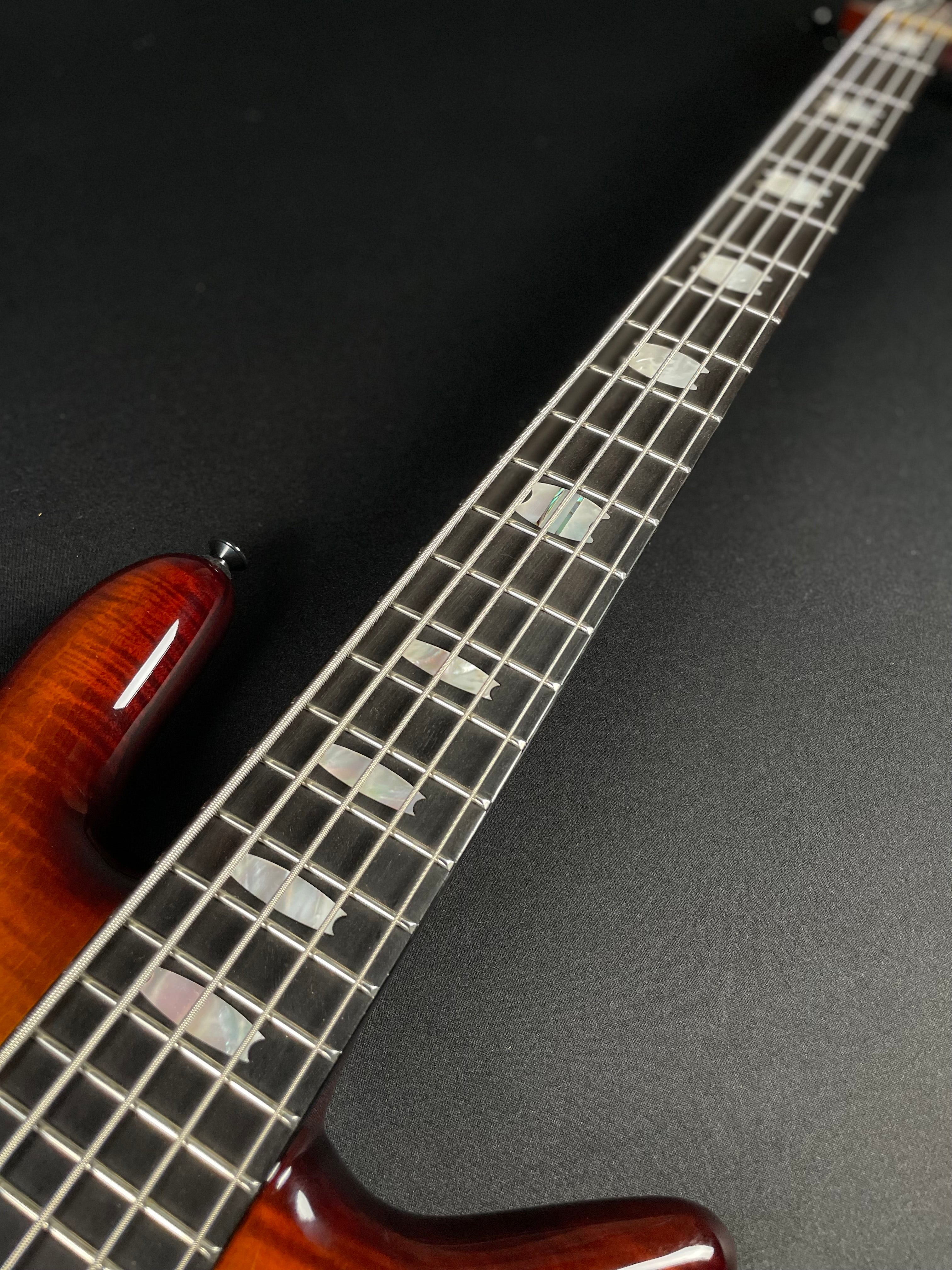 Spector Euro 5 LT Bass w/HSC - Copper Burst (2018) - Metronome Music Inc.