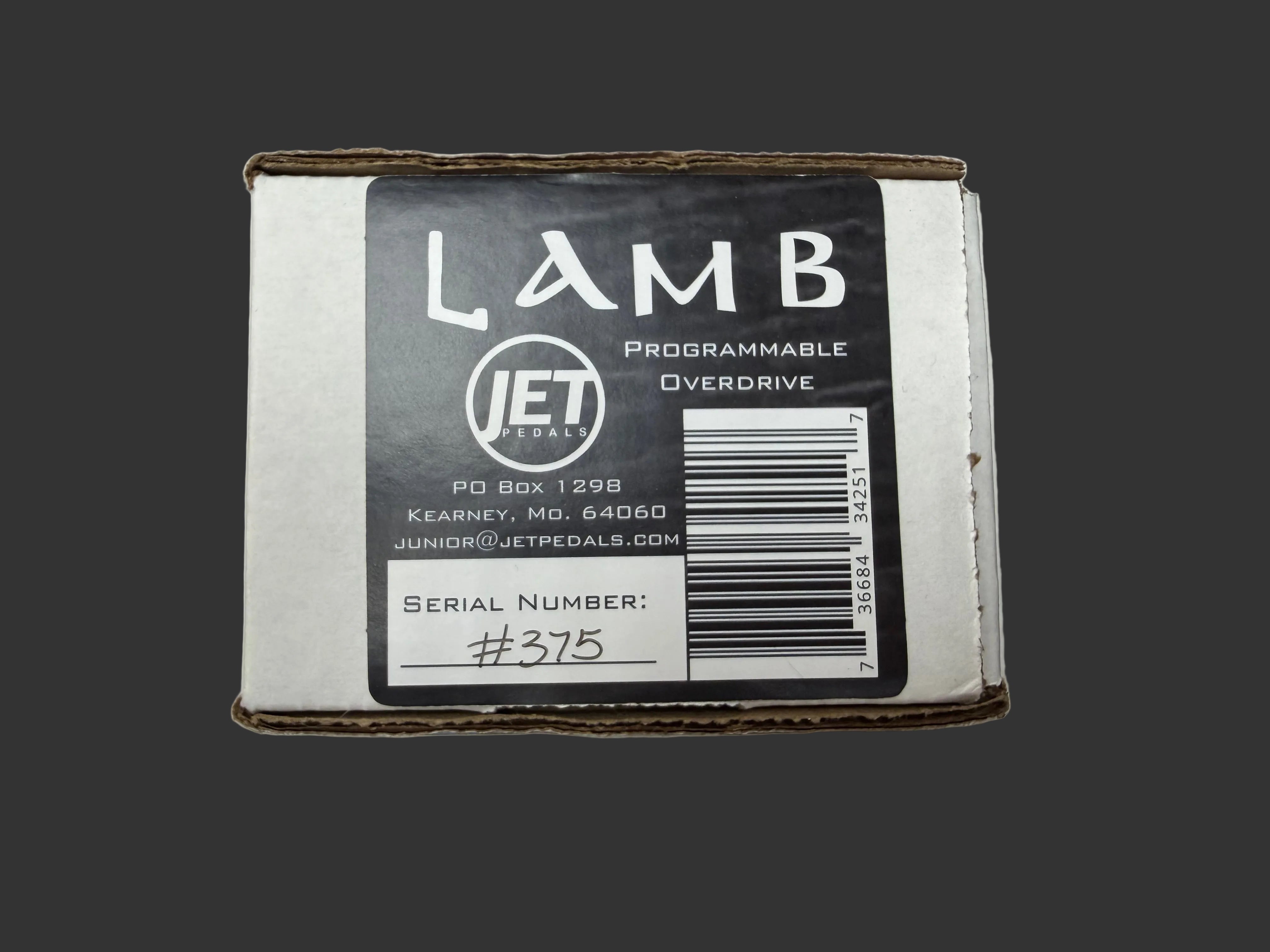 Jet Pedals Lamb Programmable Overdrive (Used) - Metronome Music Inc.