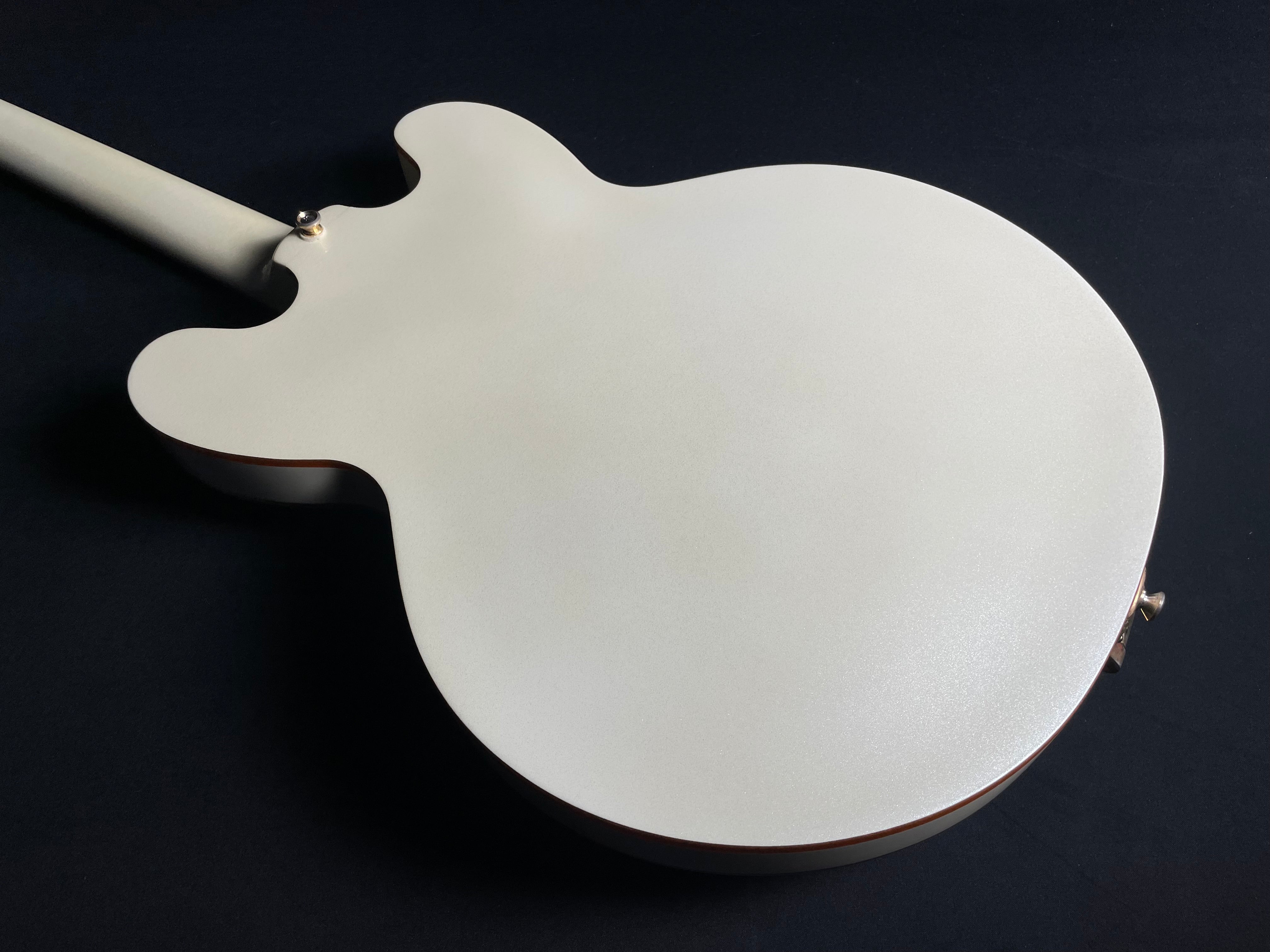 Epiphone Riviera Custom P93 Royale Limited - Pearl White Metalic (2011) - Metronome Music Inc.