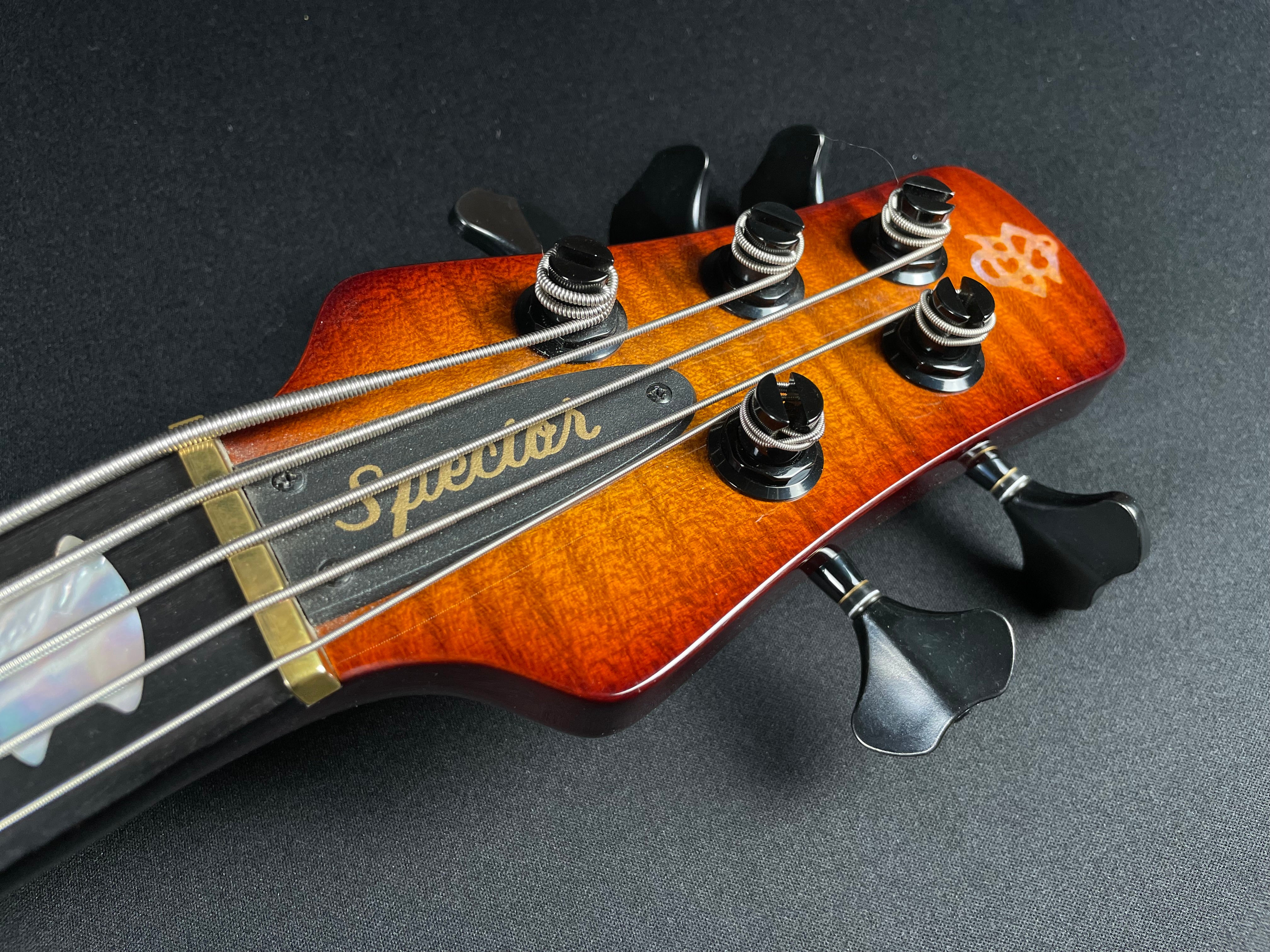 Spector Euro 5 LT Bass w/HSC - Copper Burst (2018) - Metronome Music Inc.