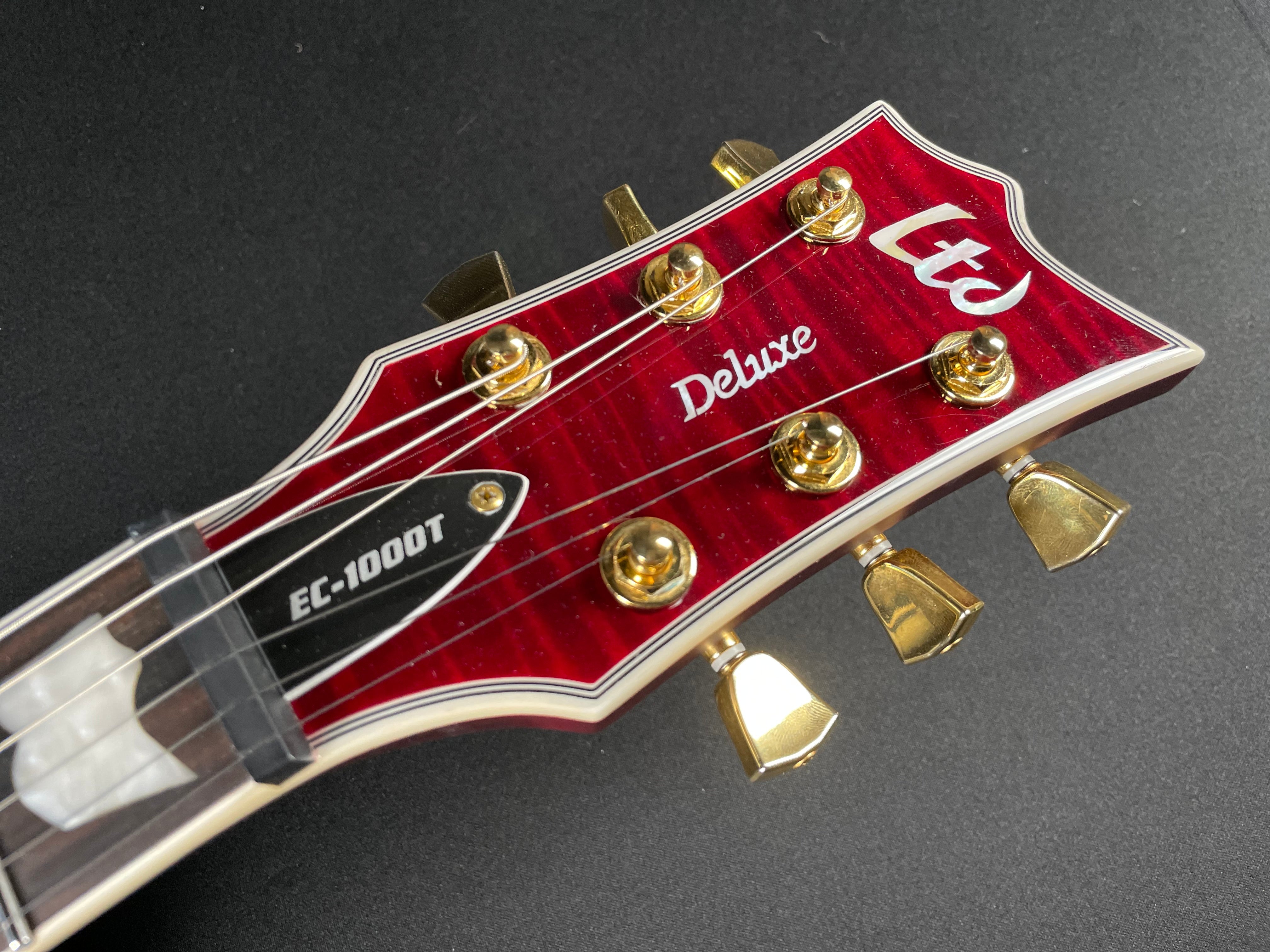 ESP LTD EC-1000T CTM - See-Thru Black Cherry (2021) - Metronome Music Inc.