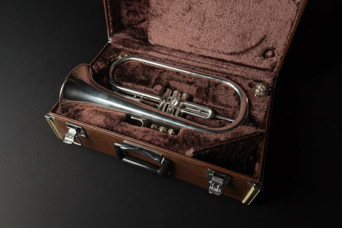 Yamaha YFH-2310S Flugelhorn w/Case Silver (Used) - Metronome Music Inc.