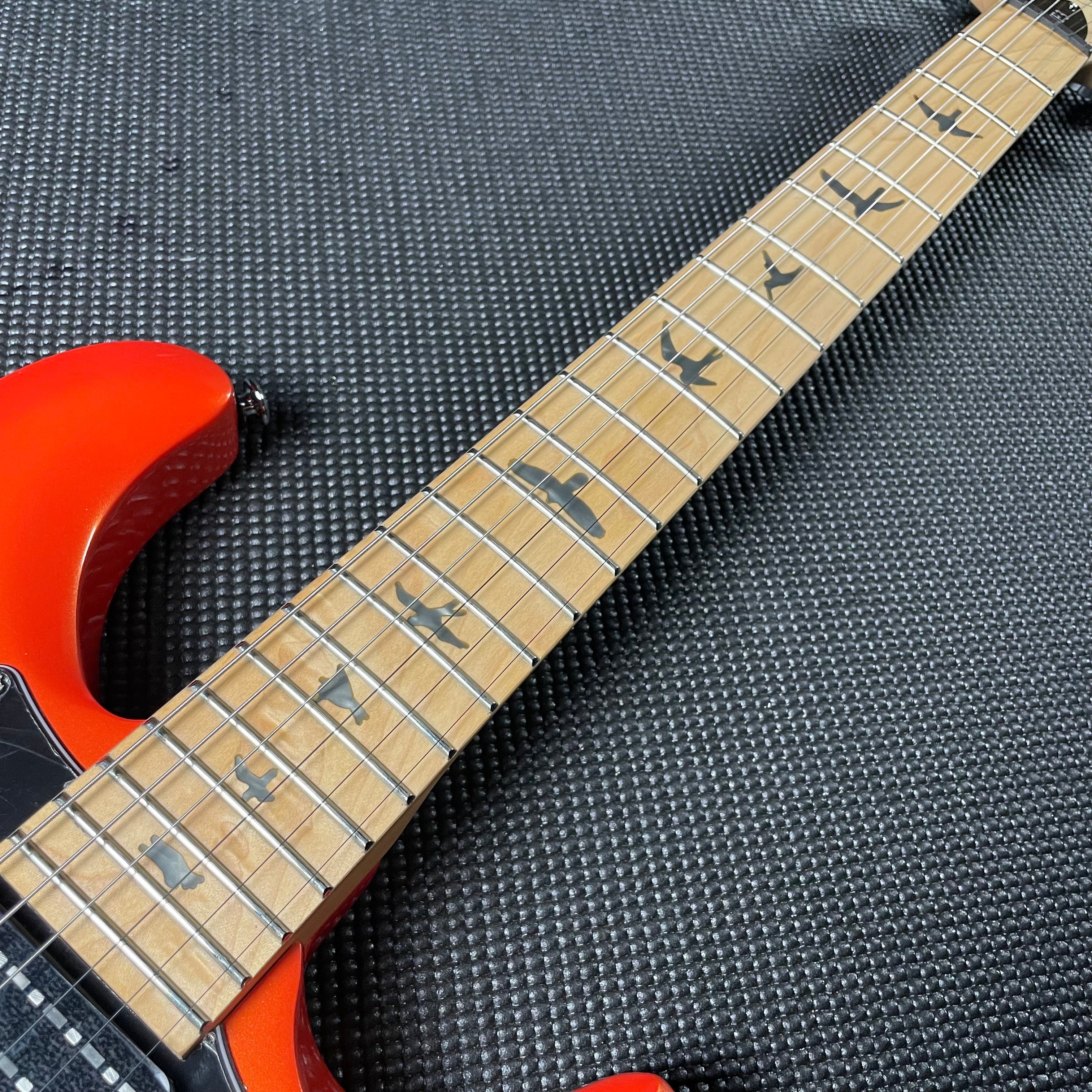 PRS SE NF3 Maple Neck - Metallic Orange - Metronome Music Inc.