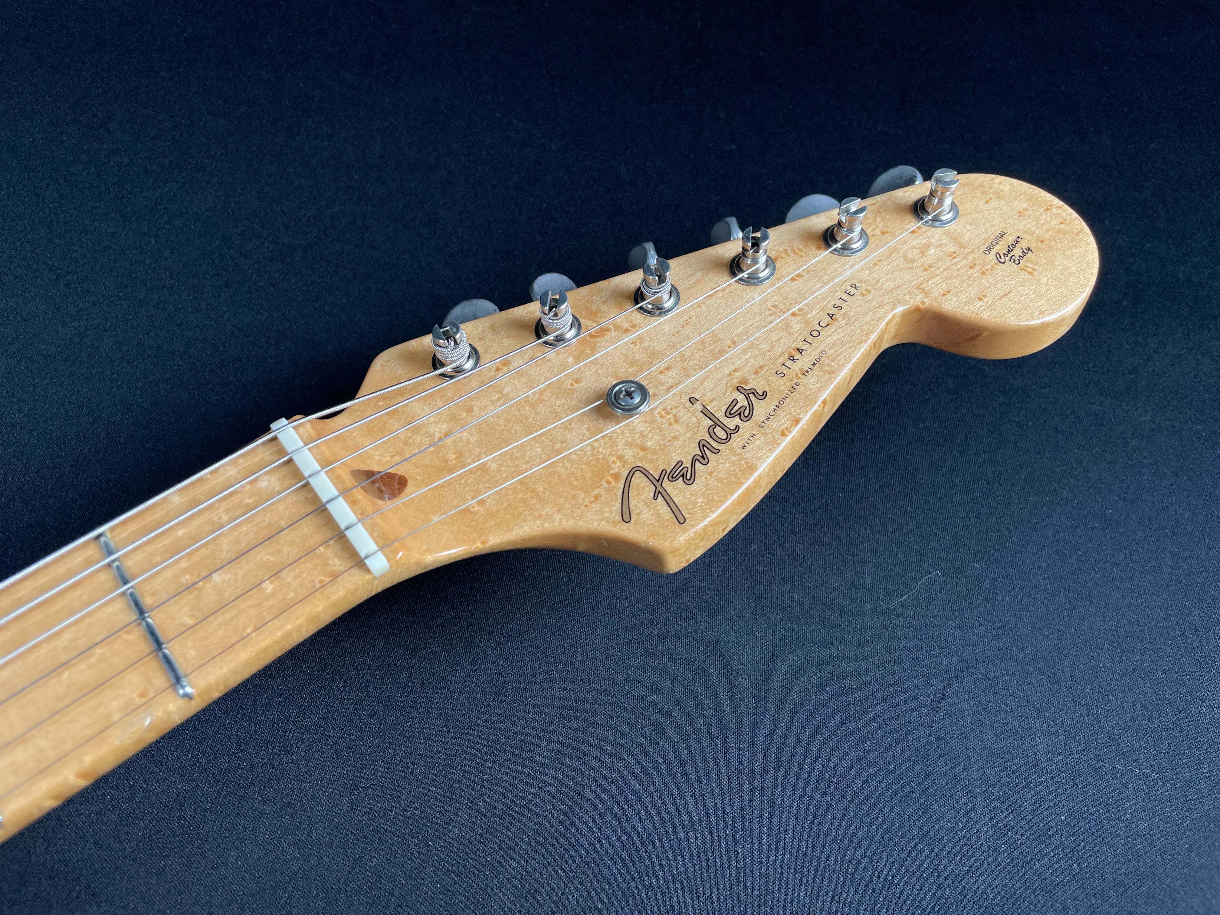 Fender Custom Shop 1954 Stratocaster, Birds Eye Maple - Sunburst (1994) - Metronome Music Inc.