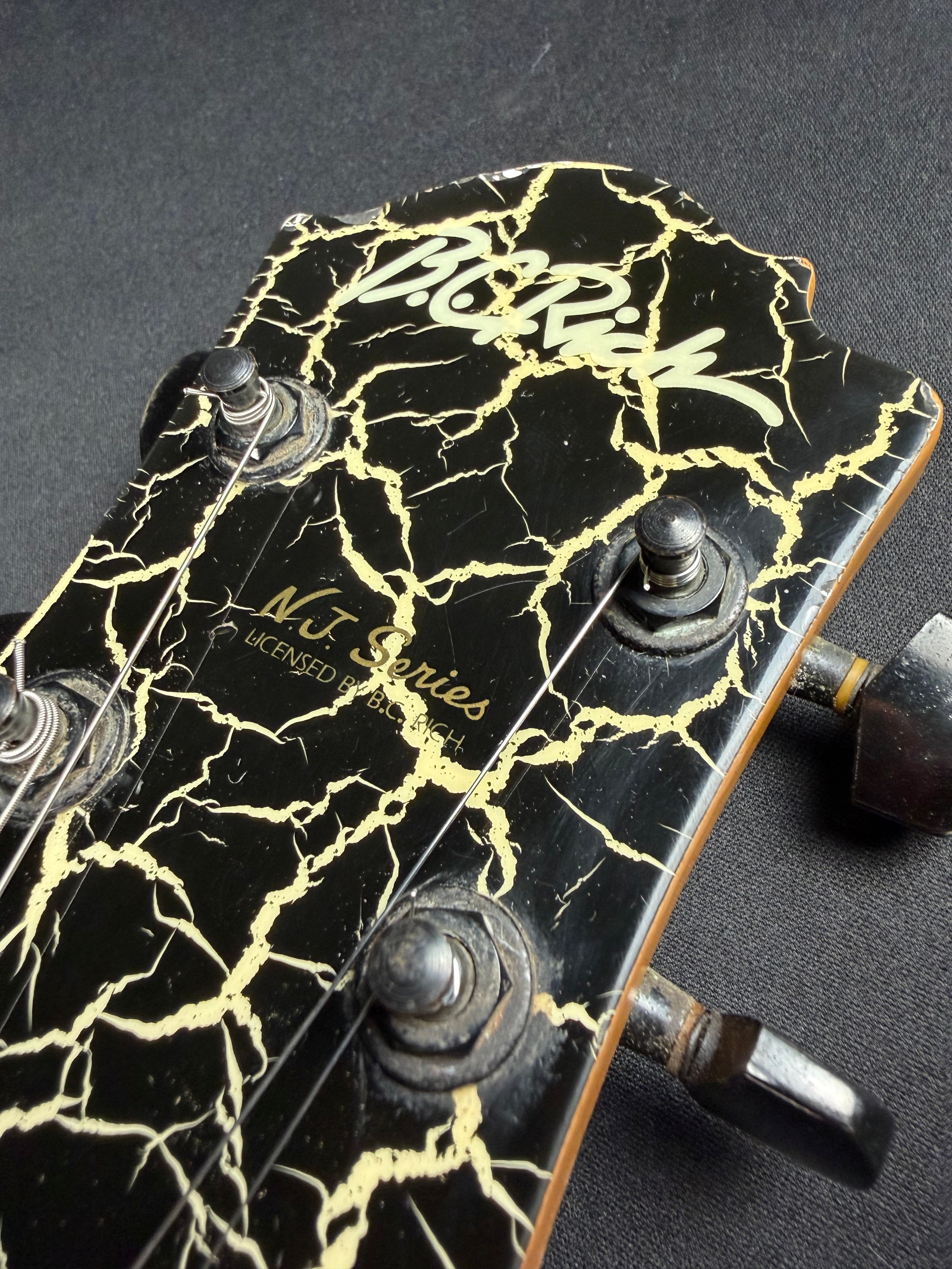 B.C. Rich NJ Series Mockingbird Crackle (1988-1991)