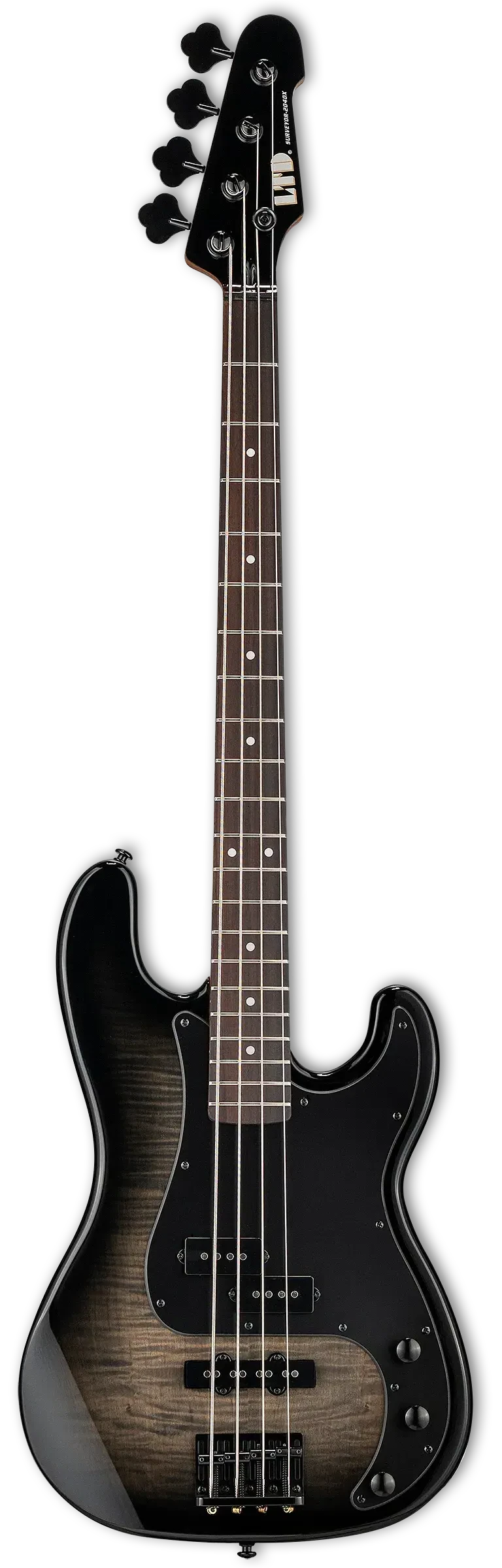 ESP LTD Surveyor-204DX Bass - Black Burst