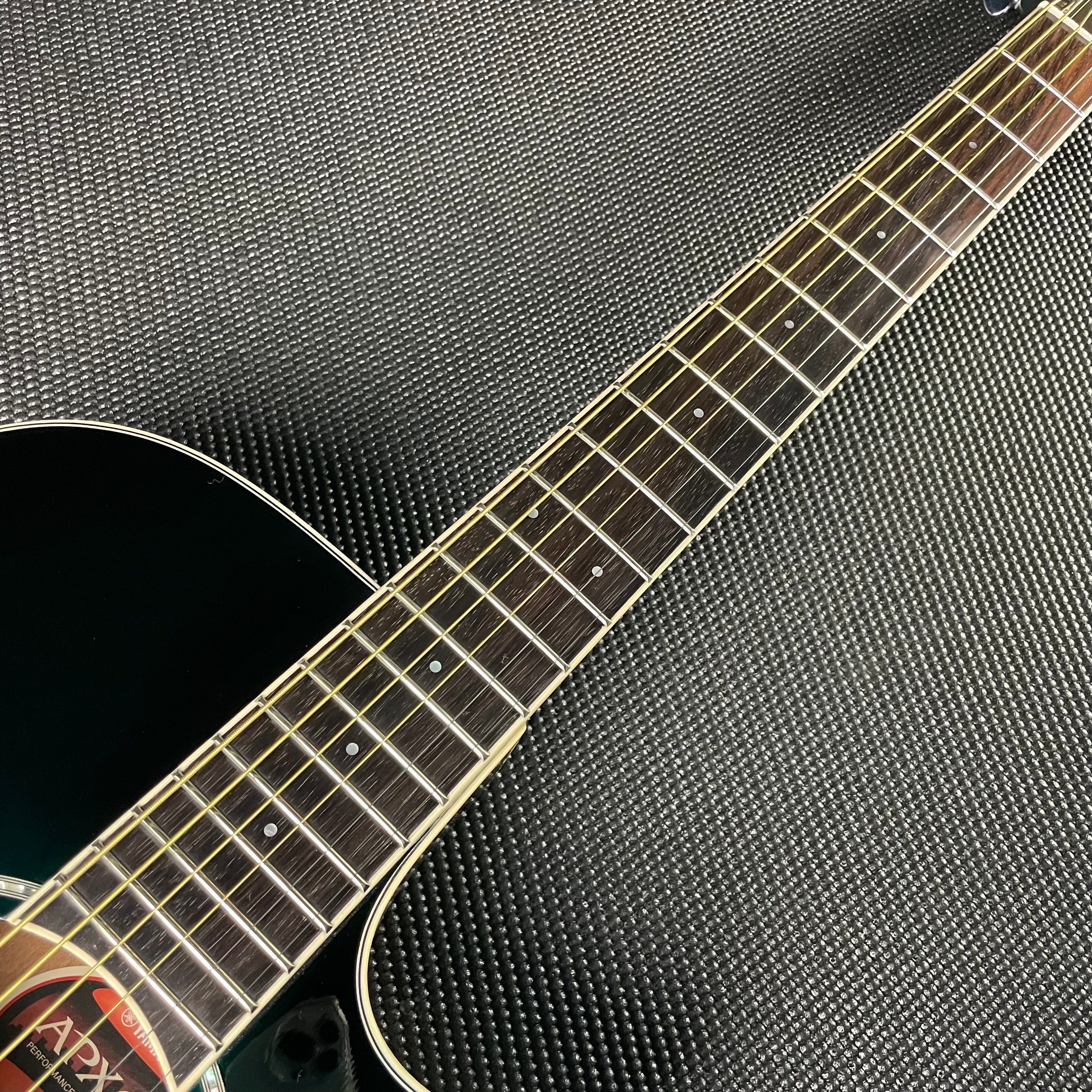 Yamaha APX600 Thinline Acoustic- Oriental Blue Burst - Metronome Music Inc.