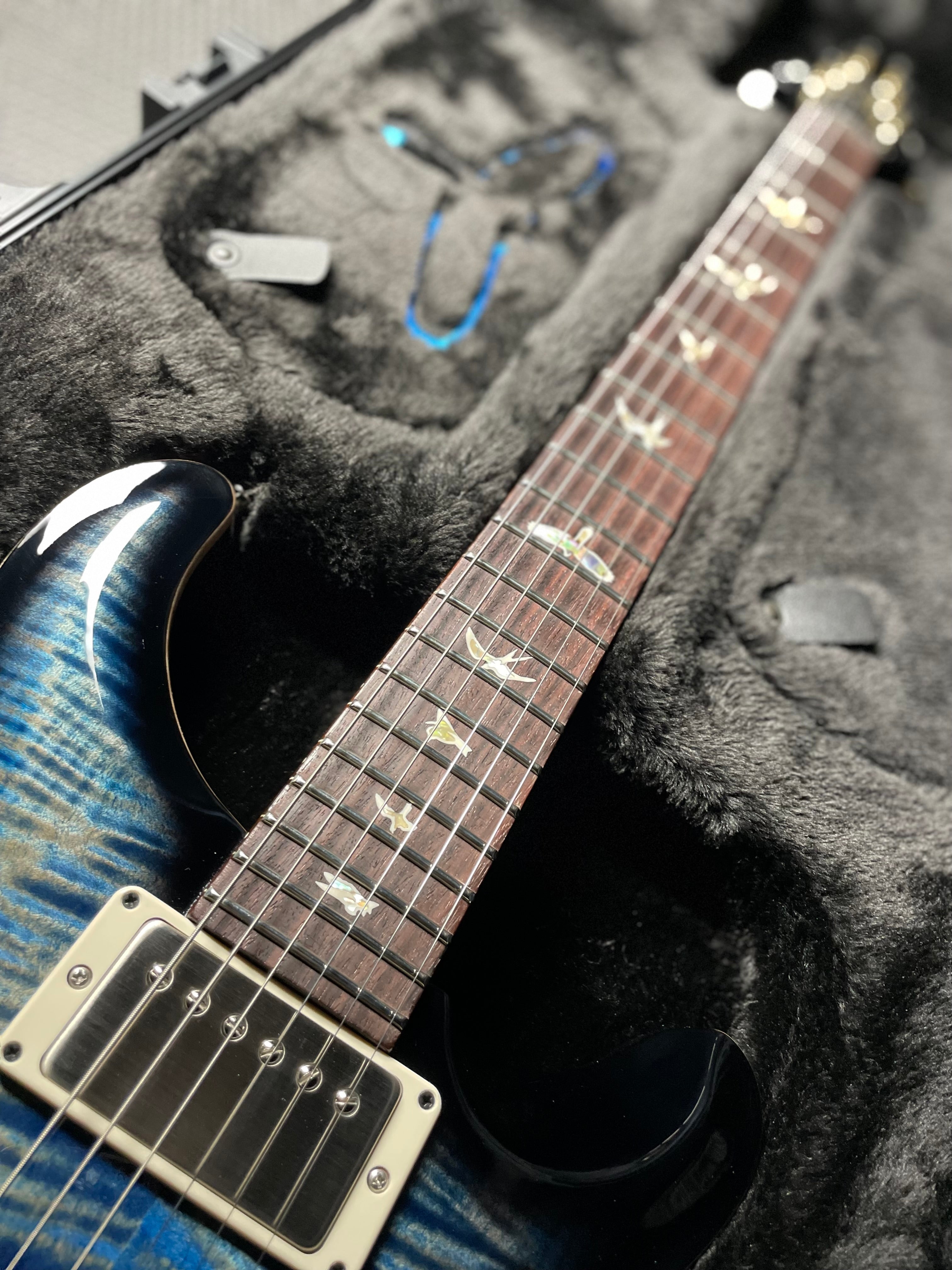 PRS Core DGT David Grissom Signature - Faded Blue Jean Smokeburst - Metronome Music Inc.