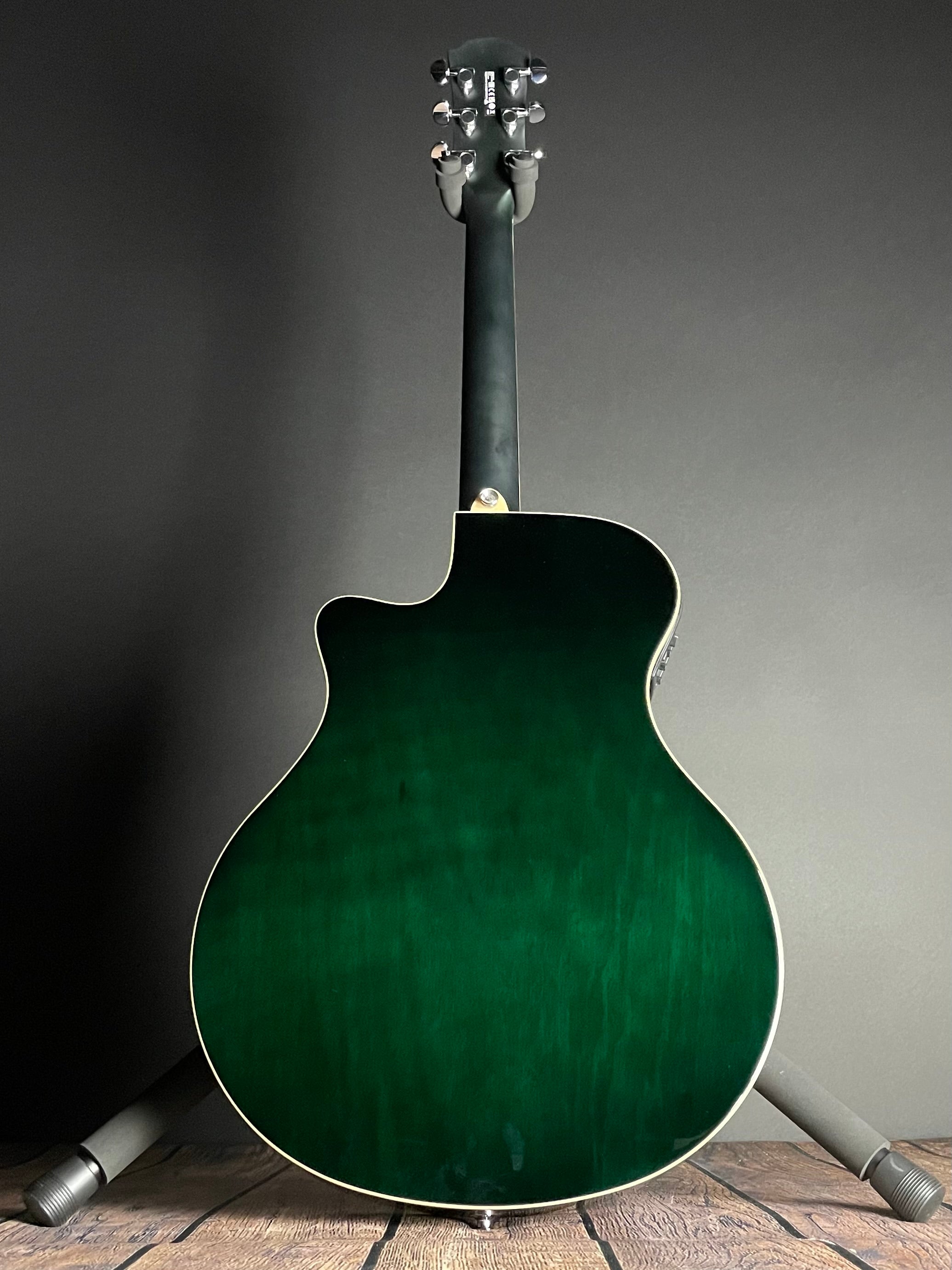 Yamaha APX600 Thinline Acoustic- Oriental Blue Burst - Metronome Music Inc.