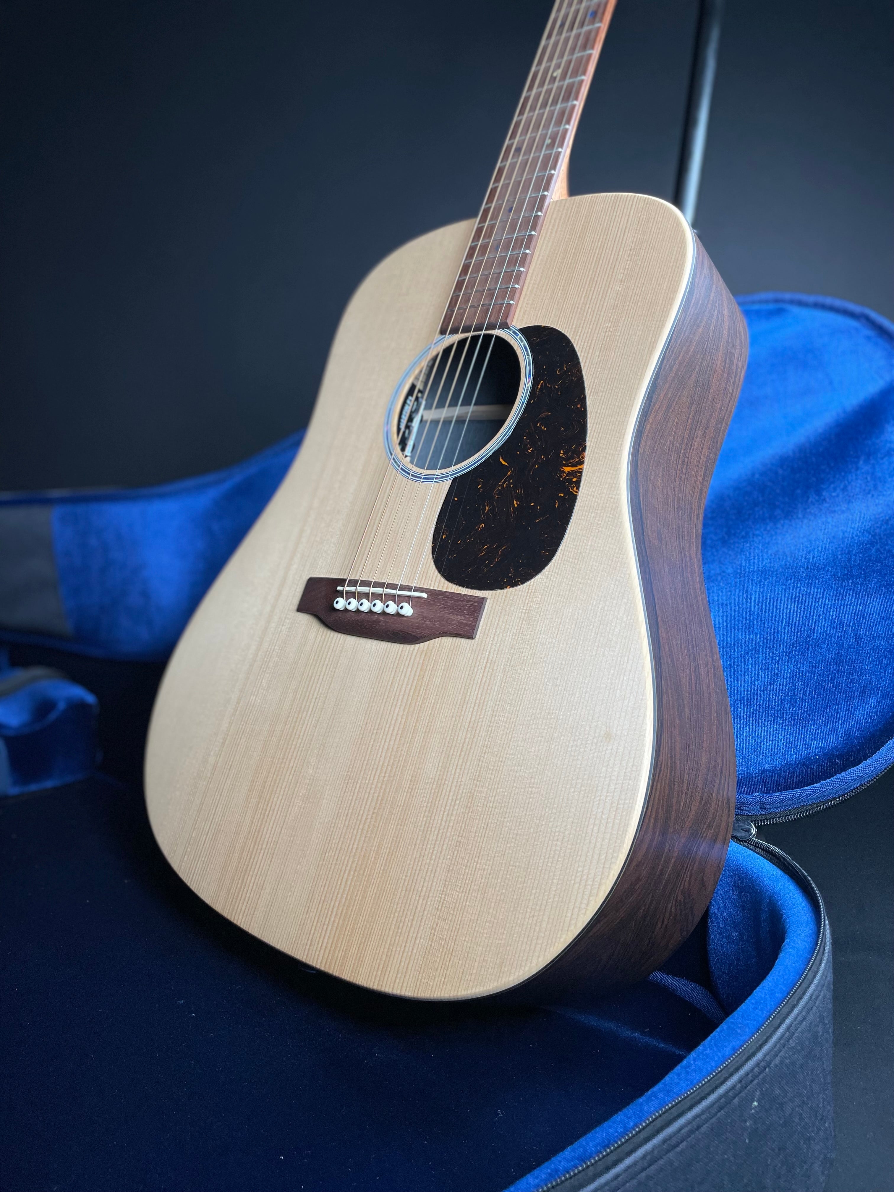 Martin D-X2E Brazilian Rosewood w/Soft Case - Natural (2025) - Metronome Music Inc.