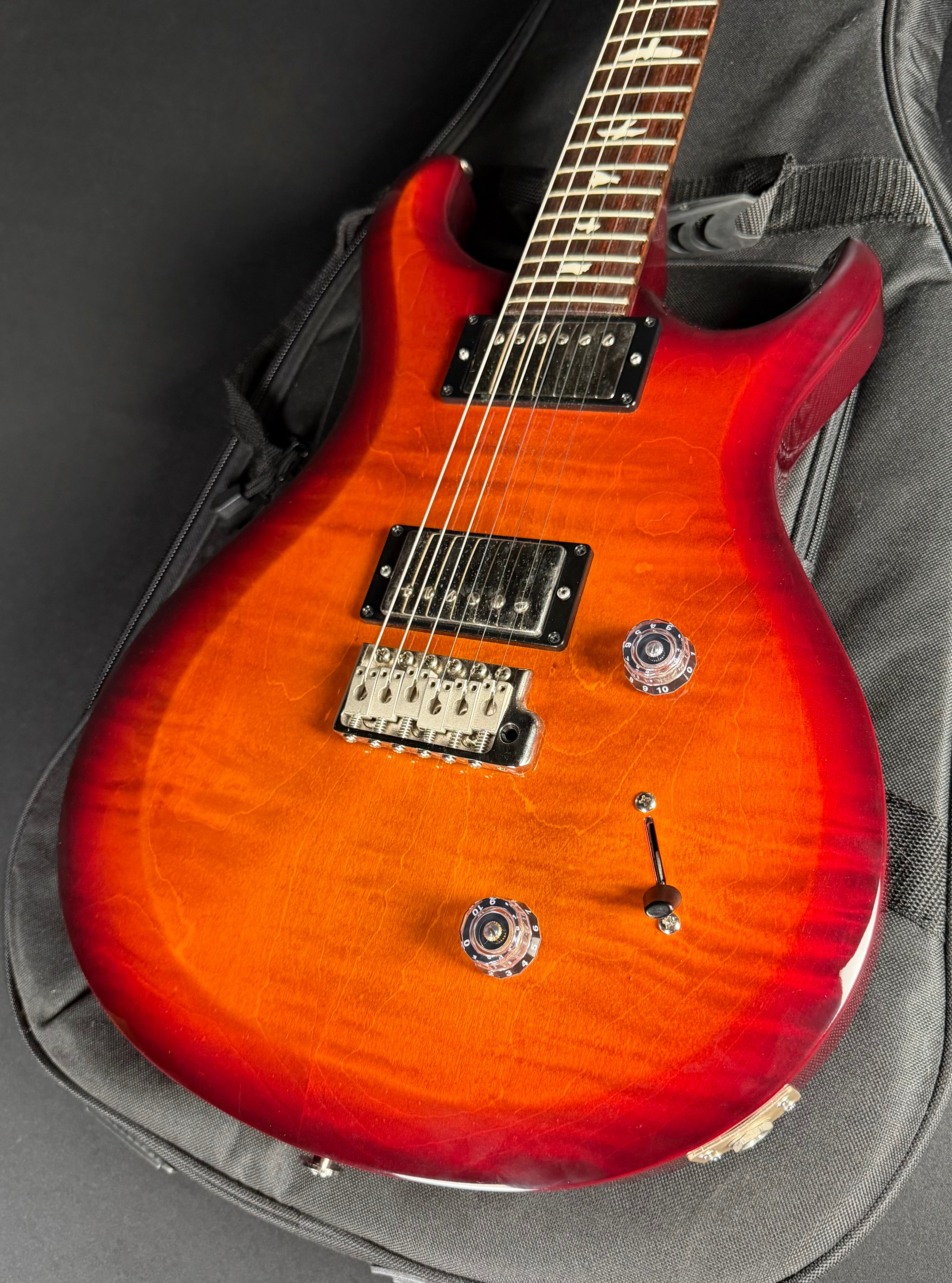 PRS S2 Custom 22 w/Gig Bag - Dark Cherry Burst (2014)