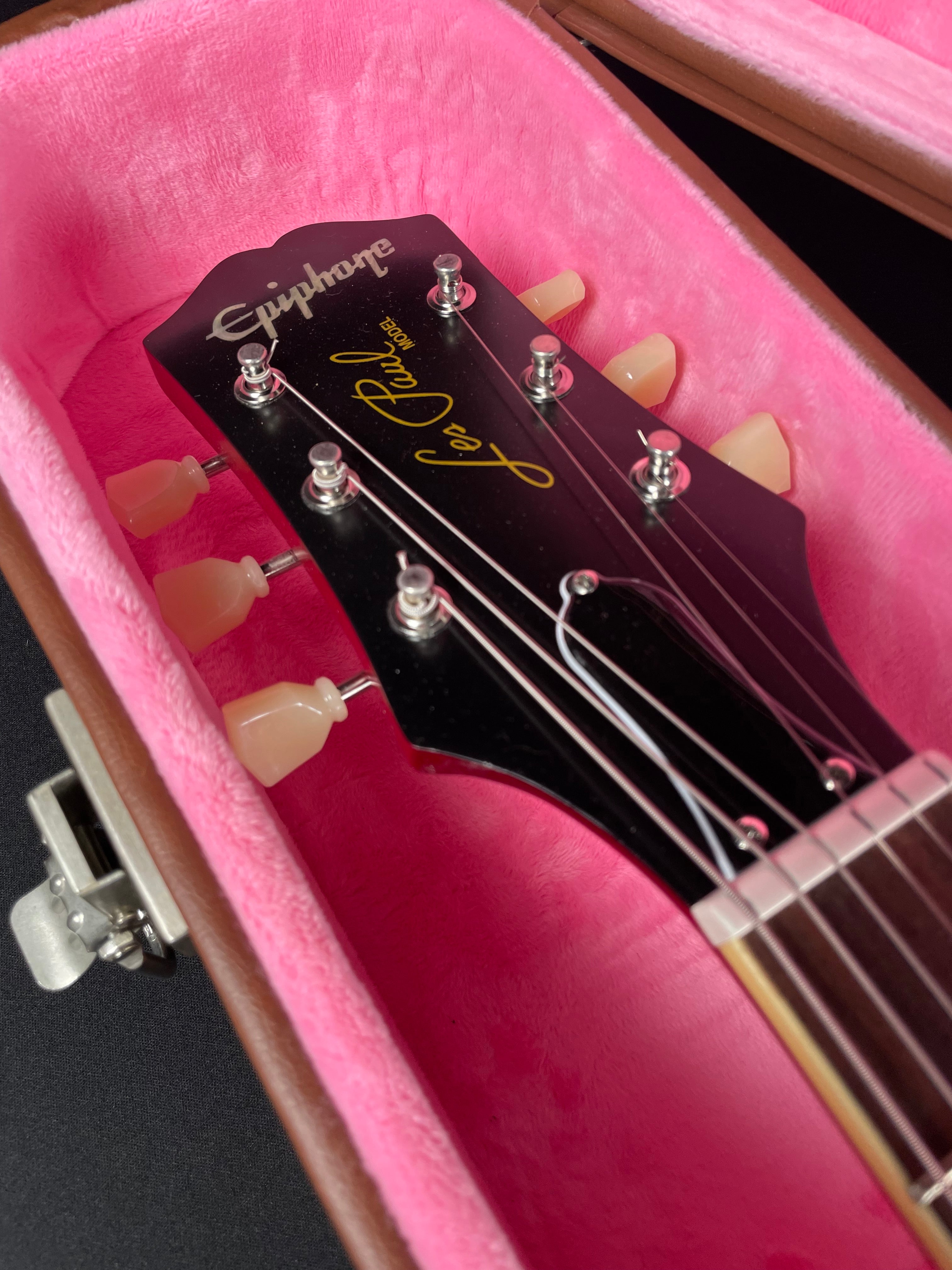 Epiphone 1959 Les Paul Standard w/OHSC - Aged Dark Cherry Burst (Used) - Metronome Music Inc.