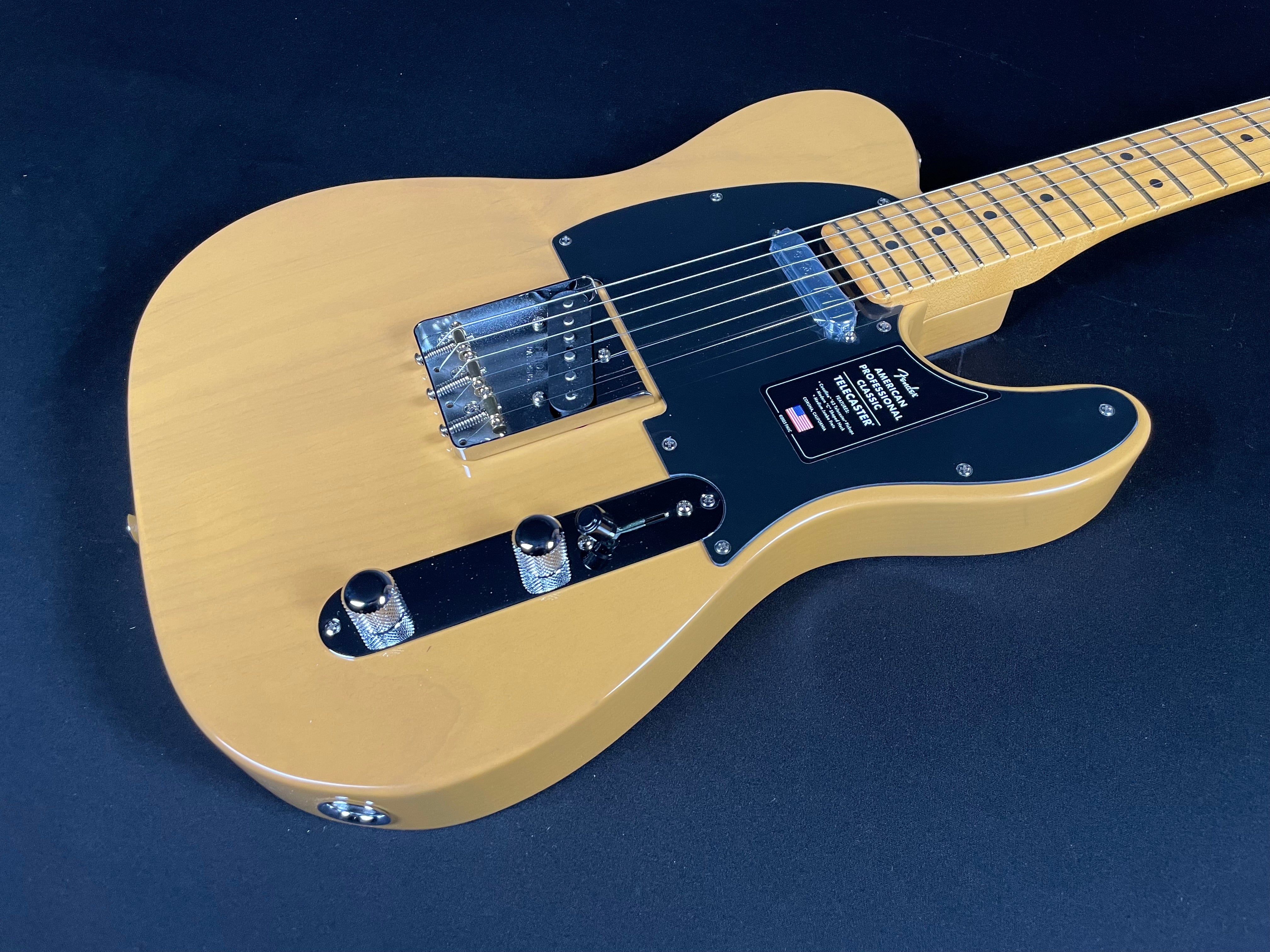 Fender American Professional Classic Telecaster - Butterscotch Blonde