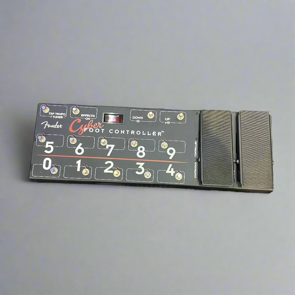 2009 Fender Cyber Deluxe amp with Foot Controller and extras! (Used) - Metronome Music Inc.