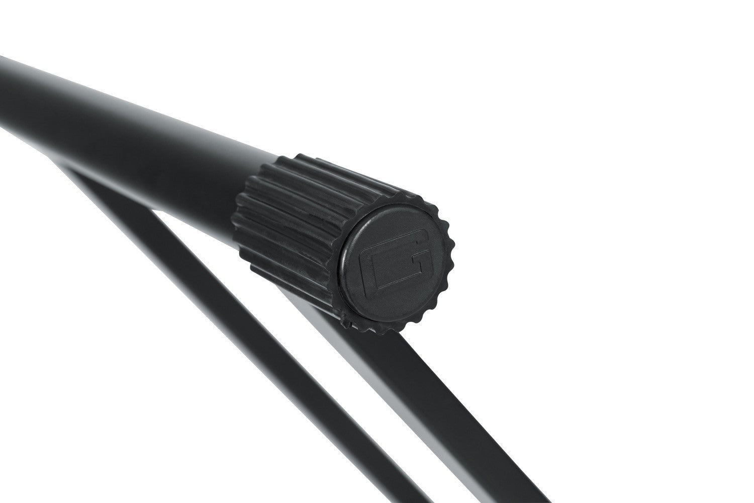 GATOR Frameworks heavy duty adjustable "X" style keyboard stand with rubberized leveling foot - Metronome Music Inc.