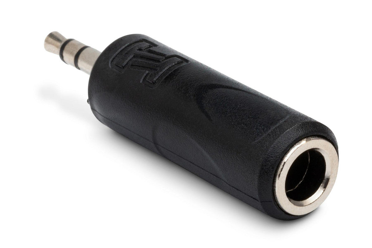HOSA GMP-112 Adaptor, 1/4 In TRS To 3.5 Mm TRS - Metronome Music Inc.