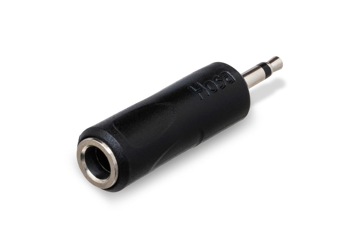 HOSA GMP-113 Adaptor, 1/4 In TS To 3.5 Mm TS - Metronome Music Inc.