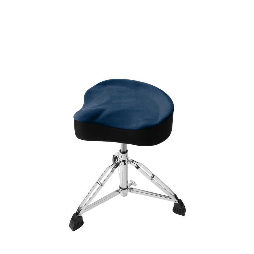 Gator Air Glide Saddle Drum Throne Blue - Metronome Music Inc.