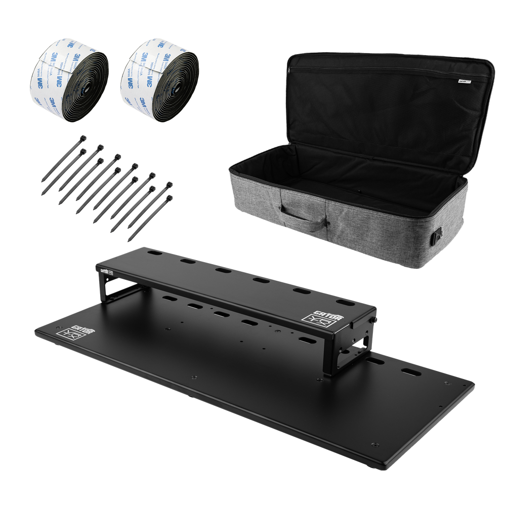 Vertex Tour Elite 31″ x 13″ Pedalboard & 23″ x 6″ Riser - Metronome Music Inc.