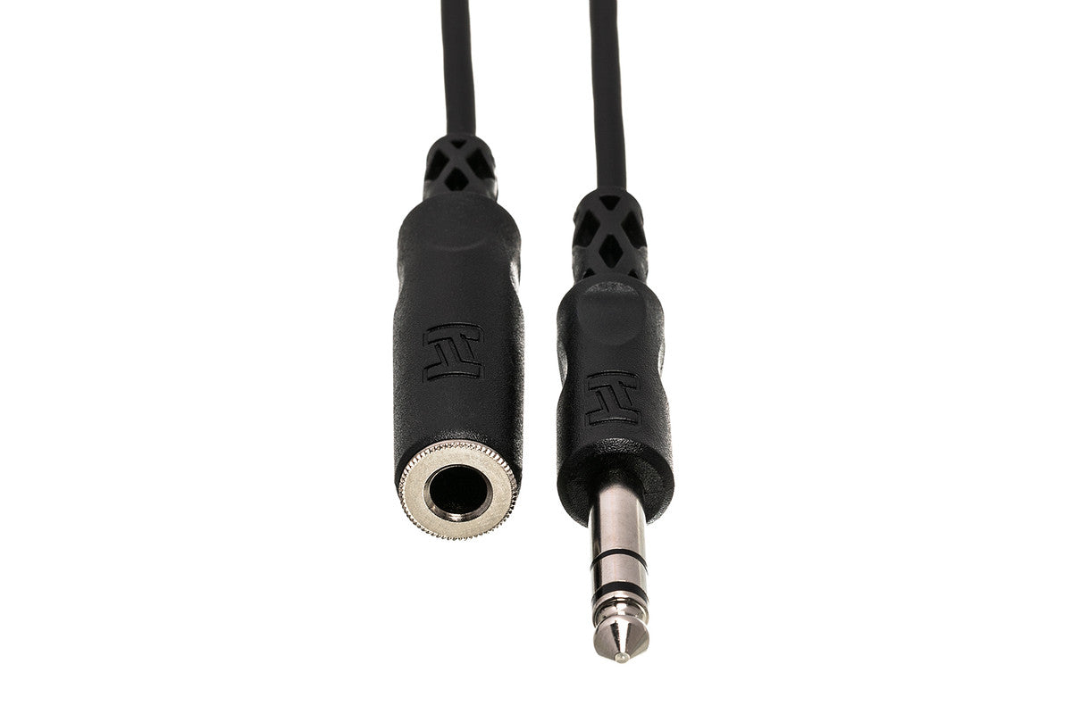 HOSA HPE-310 10' Headphone Extension Cable, 1/4 In TRS To 1/4 In TRS - Metronome Music Inc.