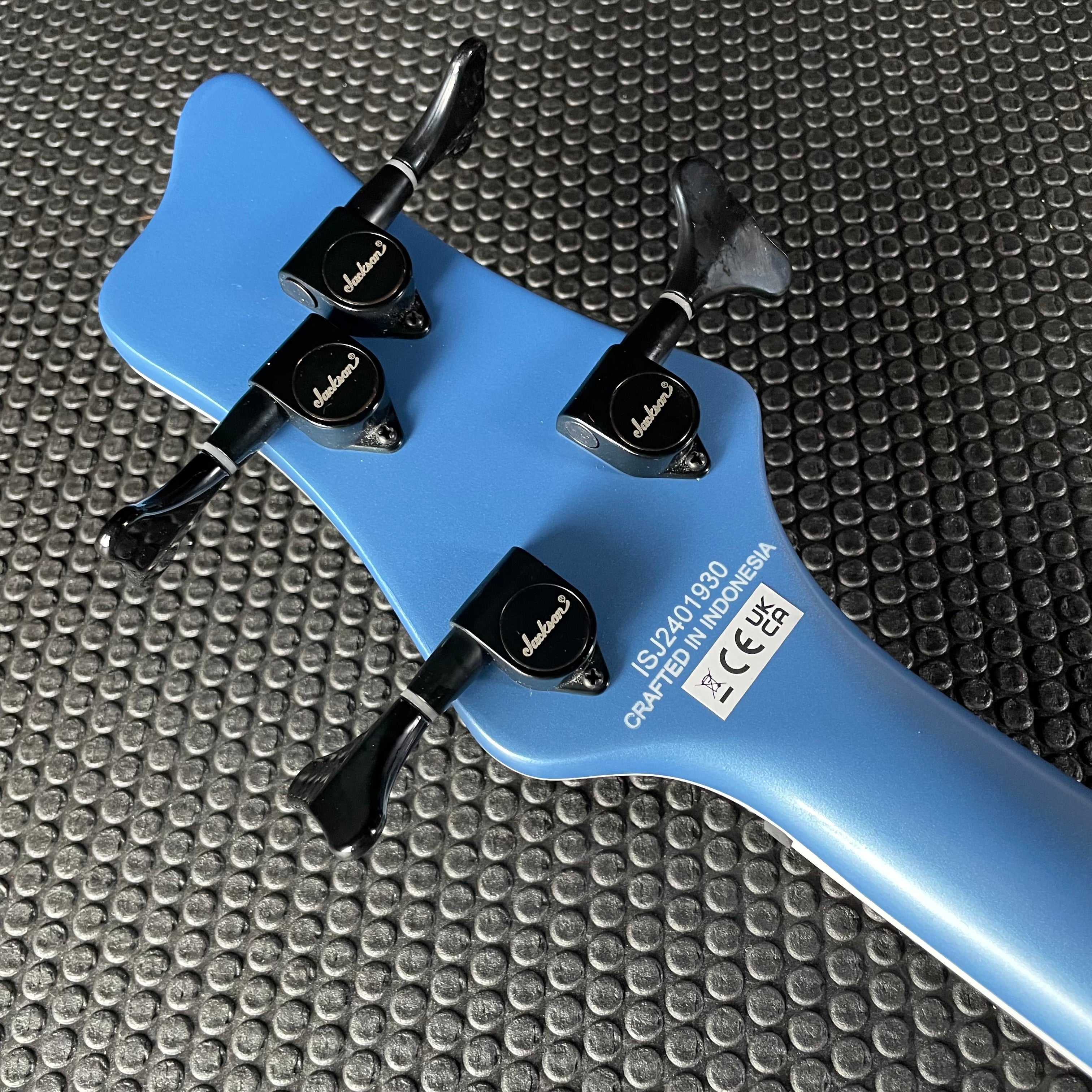 Jackson X Series Spectra Bass SBX IV- Matte Blue Frost (8lbs 6oz) - Metronome Music Inc.