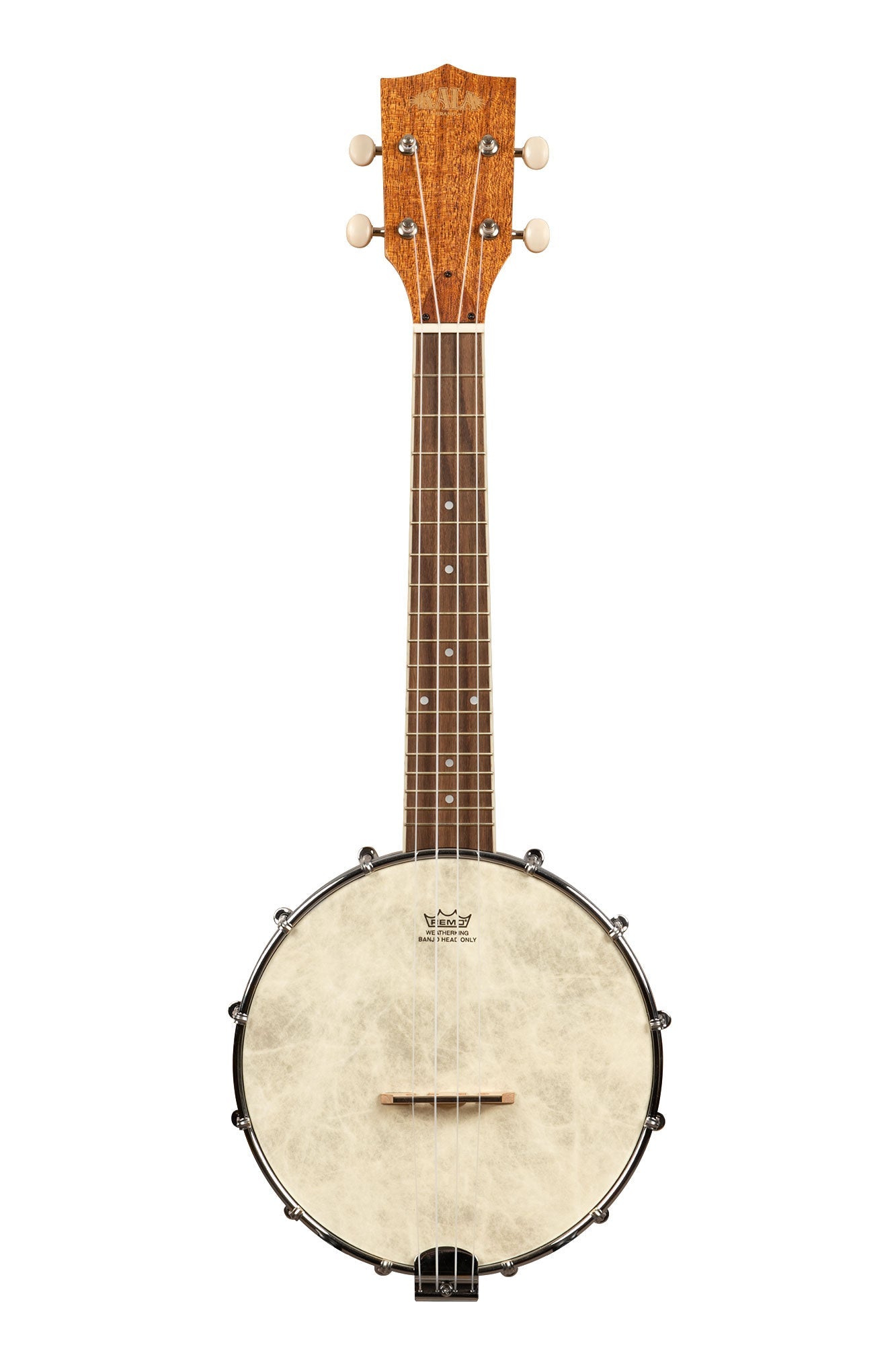 Kala Natural Mahogany Banjo Concert Ukulele with Bag - Metronome Music Inc.