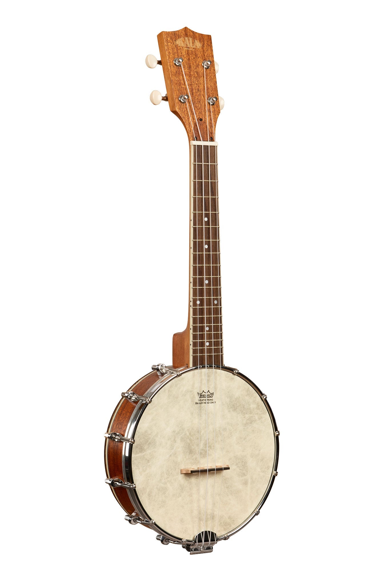 Kala Natural Mahogany Banjo Concert Ukulele with Bag - Metronome Music Inc.